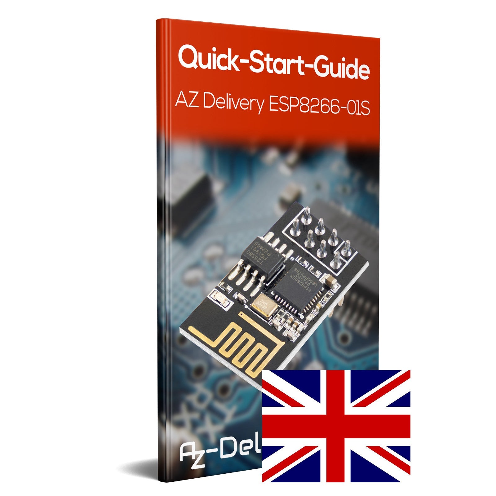 esp8266 ESP-01S WLAN WiFi Modul für Raspberry Pi - AZ-Delivery