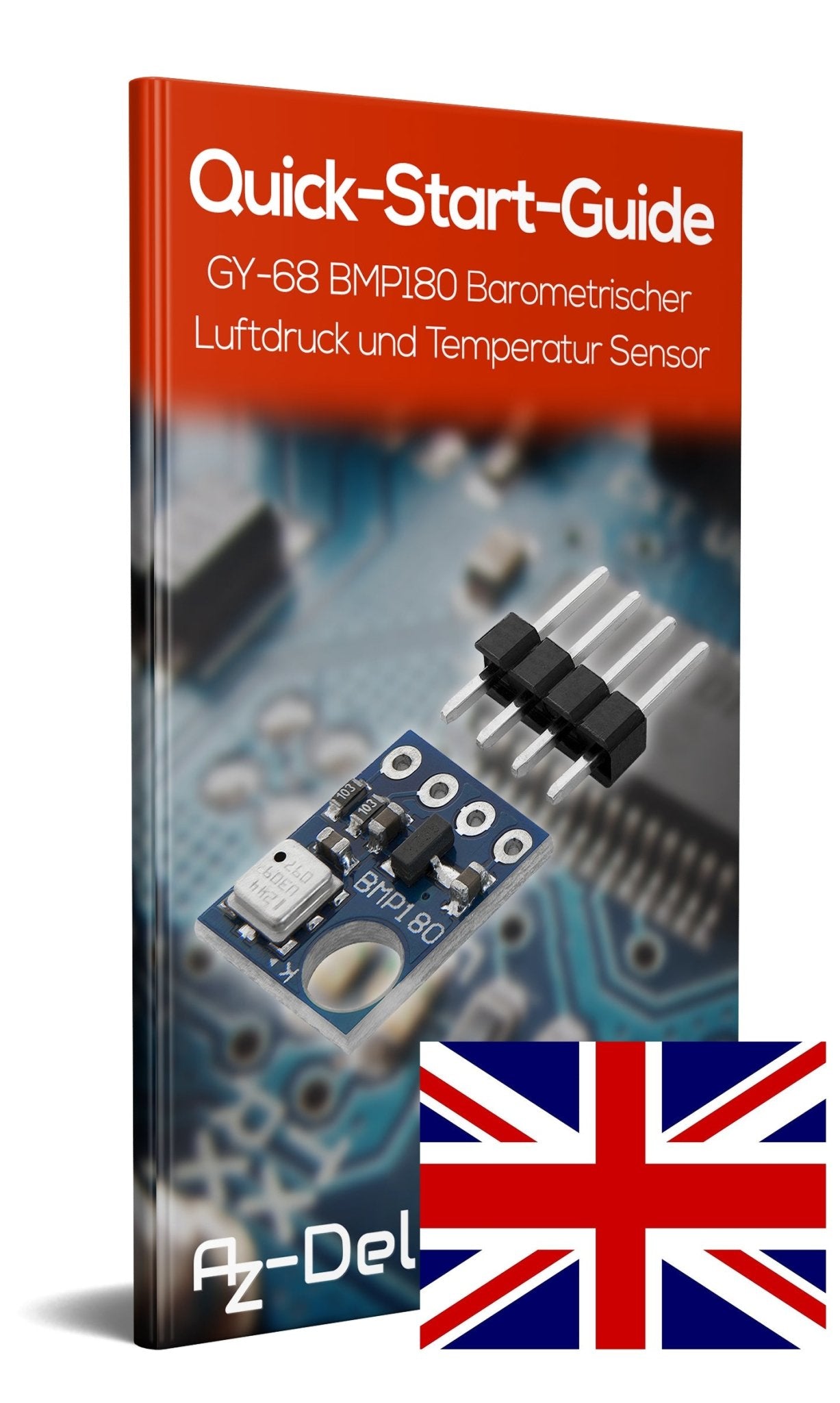 GY-68 BMP180 Barometrischer Luftdruck und Temperatur Sensor - AZ-Delivery