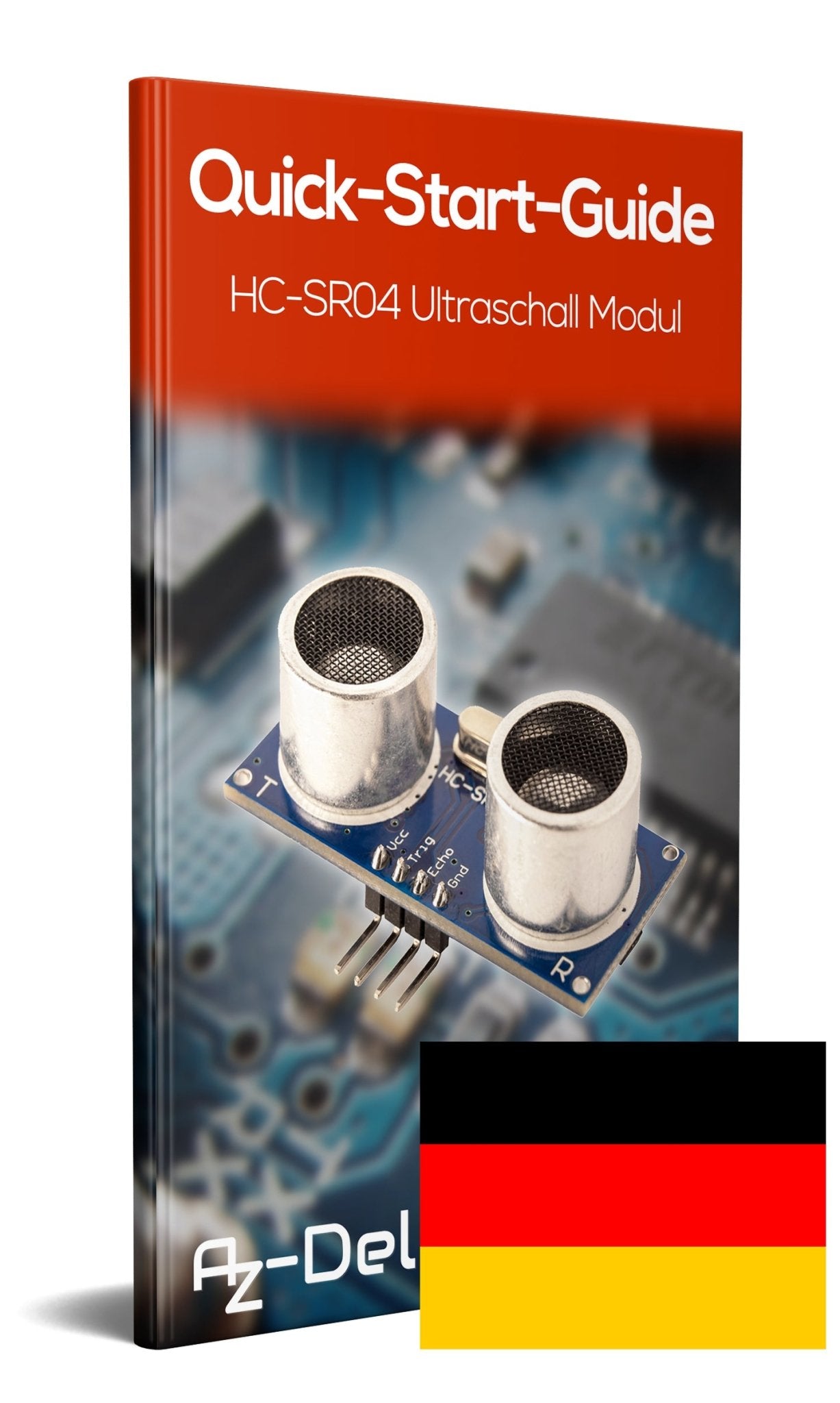 HC-SR04 Ultraschall Modul Entfernungsmesser Sensor für Raspberry Pi - AZ-Delivery