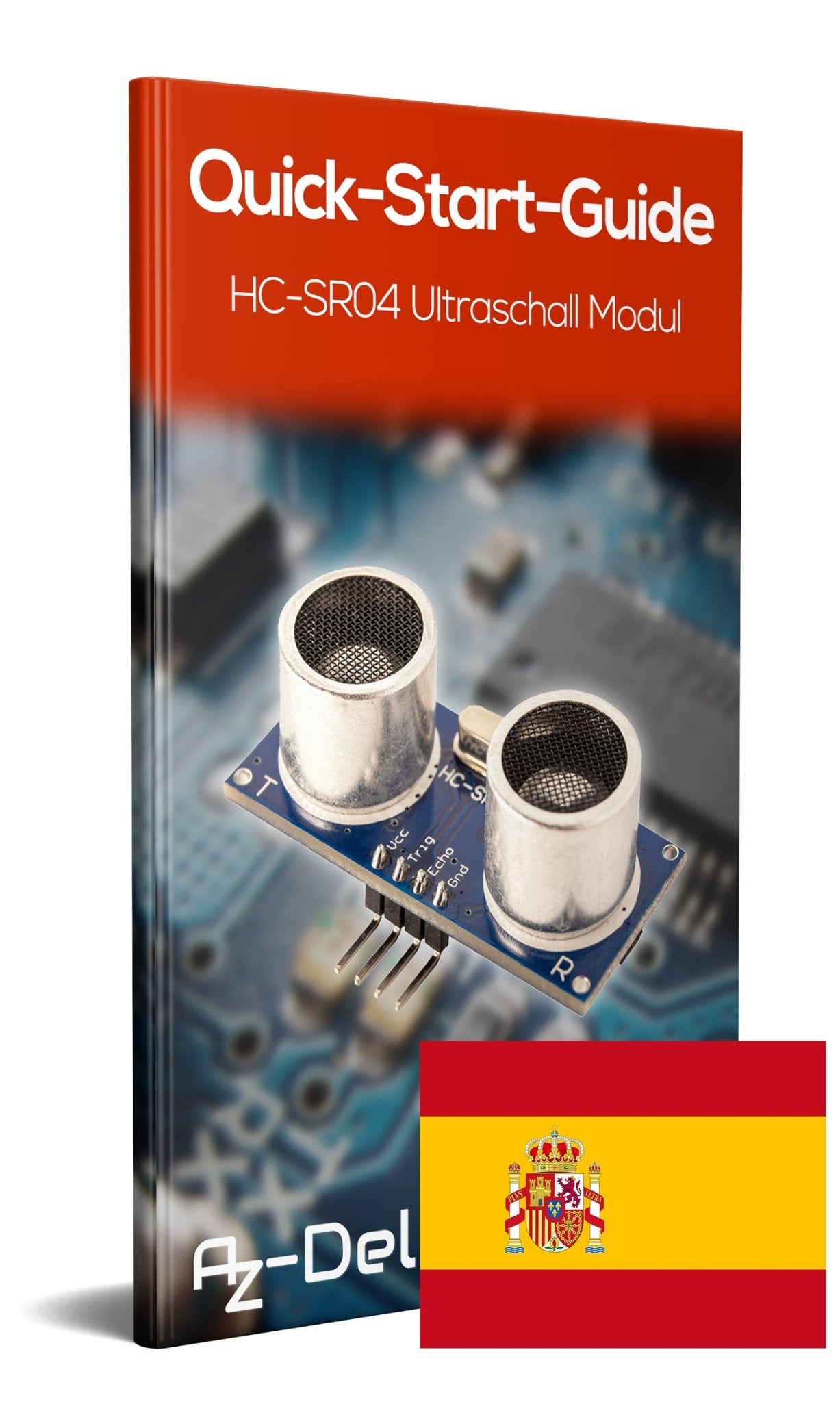 HC-SR04 Ultraschall Modul Entfernungsmesser Sensor für Raspberry Pi - AZ-Delivery