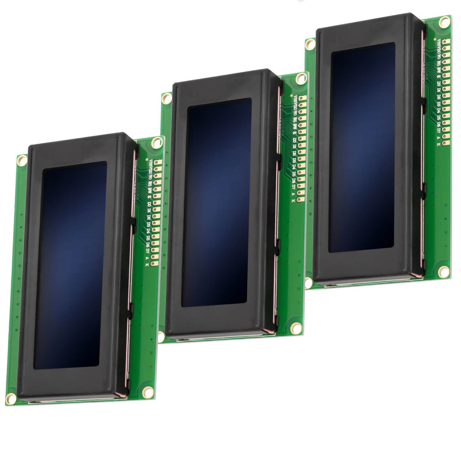 HD44780 2004 LCD Display 4x20 Zeichen Blau - AZ-Delivery