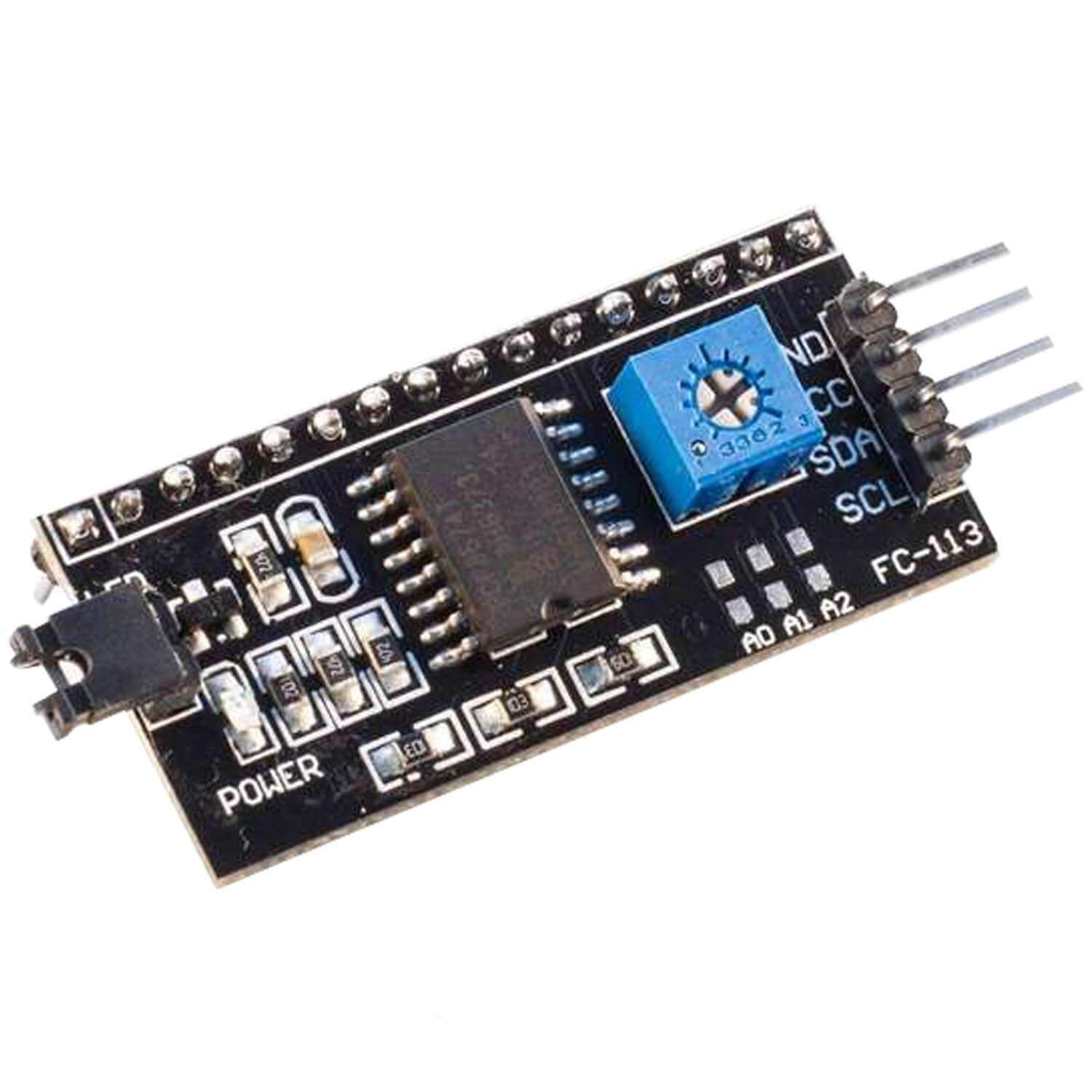 I2C IIC Adapter serielle Schnittstelle für LCD Display 1602 und 2004 - AZ-Delivery