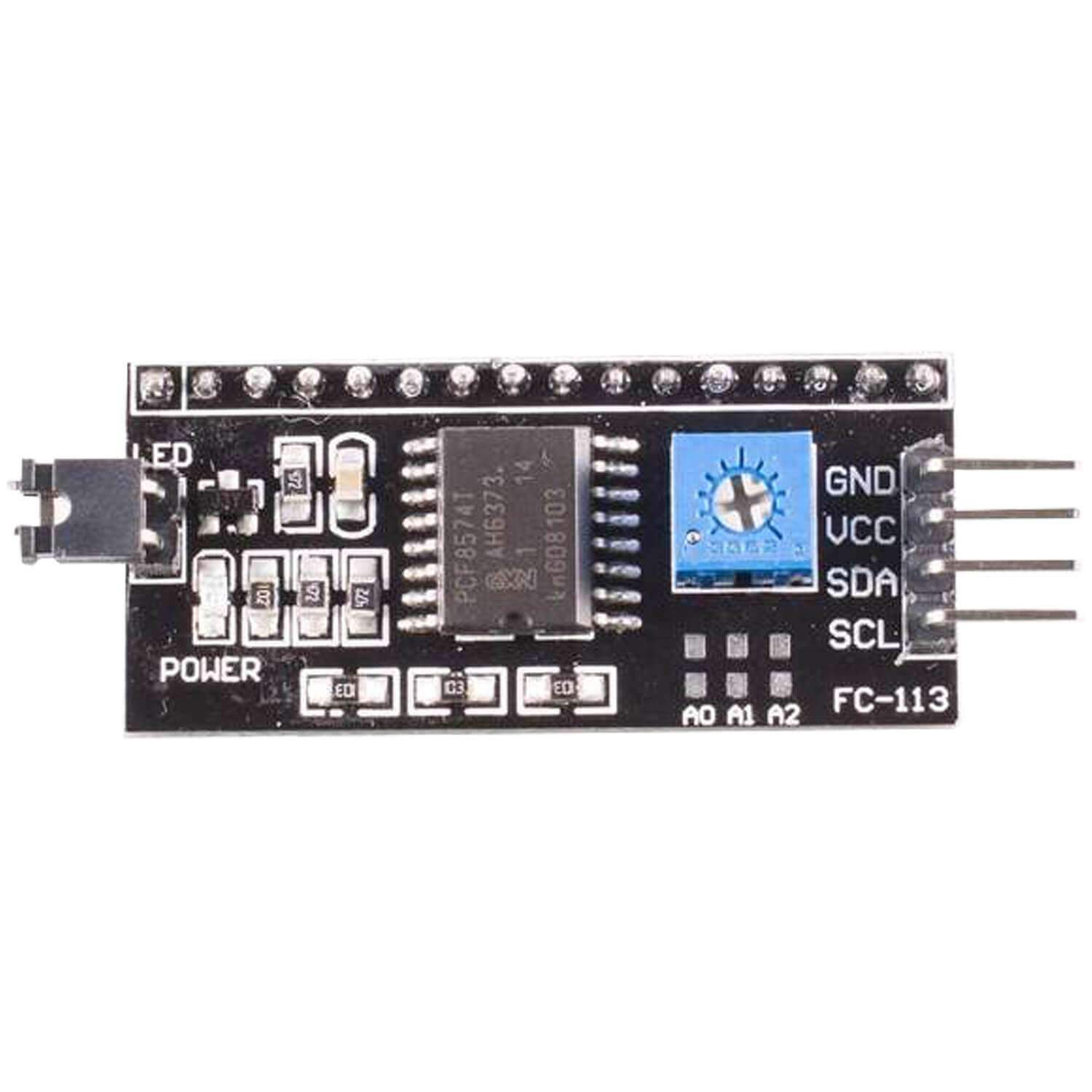 I2C IIC Adapter serielle Schnittstelle für LCD Display 1602 und 2004 - AZ-Delivery