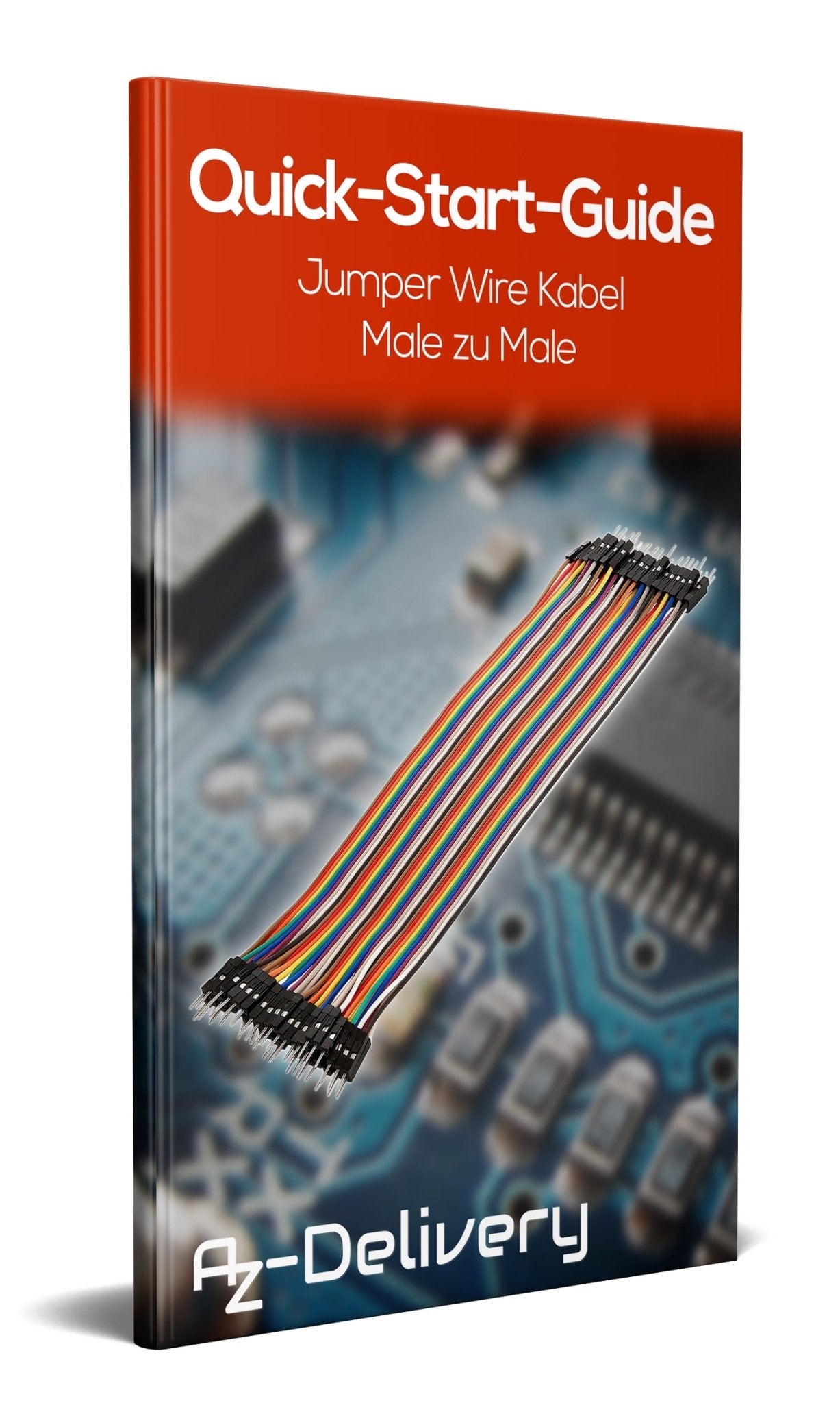 Jumper Wire Kabel 40 STK. je 20 cm M2M Male to Male für Raspberry Pi Breadboard - AZ-Delivery