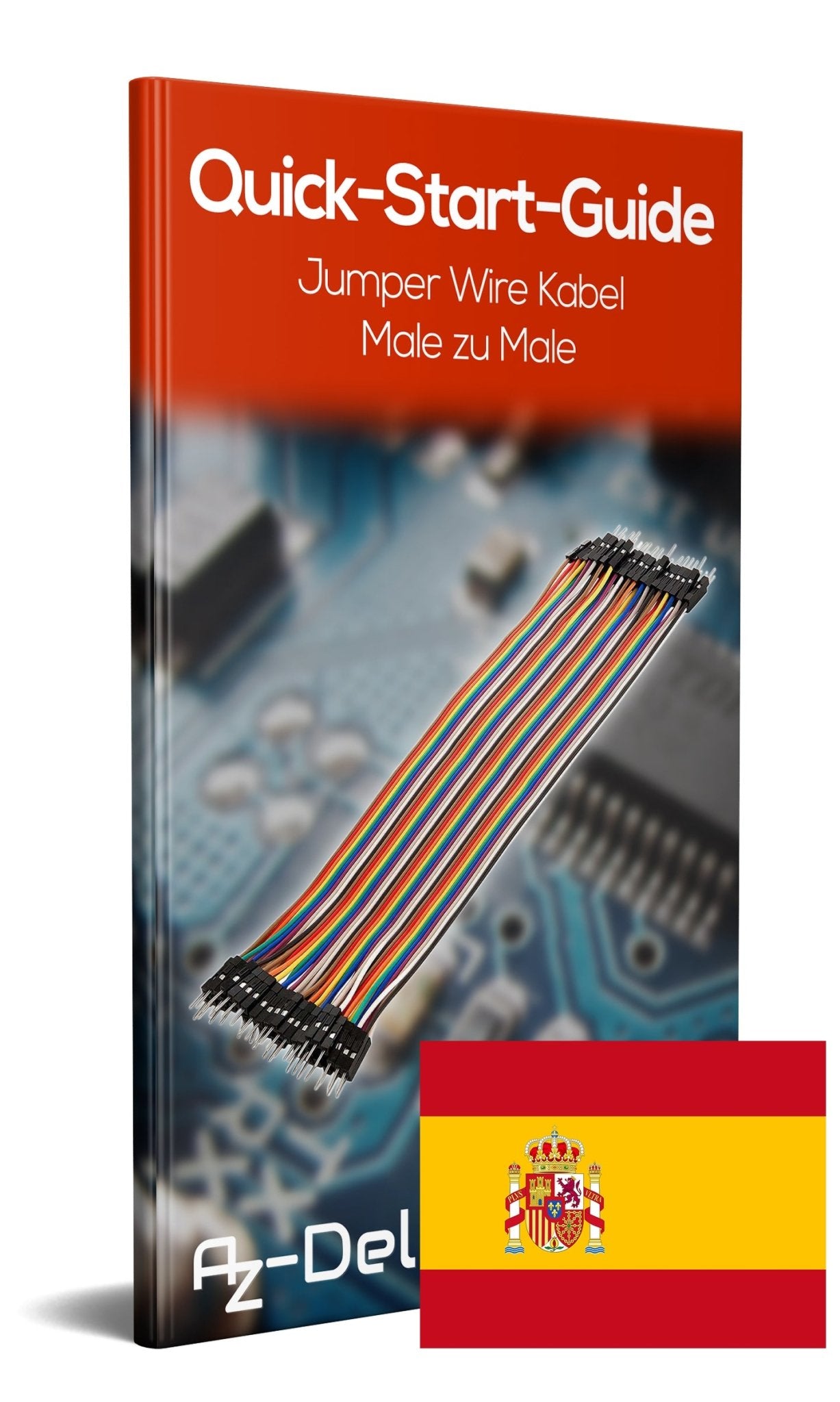 Jumper Wire Kabel 40 STK. je 20 cm M2M Male to Male für Raspberry Pi Breadboard - AZ-Delivery