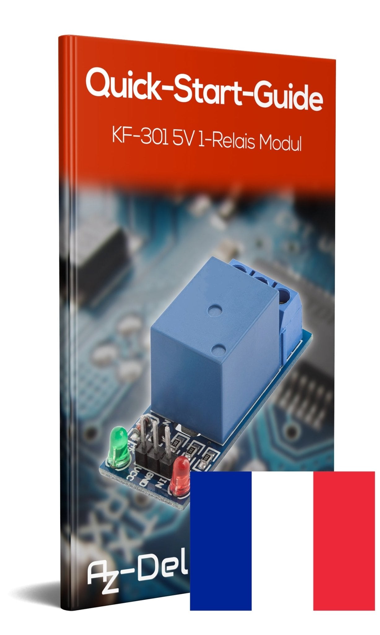 KF-301 Relais Modul mit Low-Level Trigger - AZ-Delivery