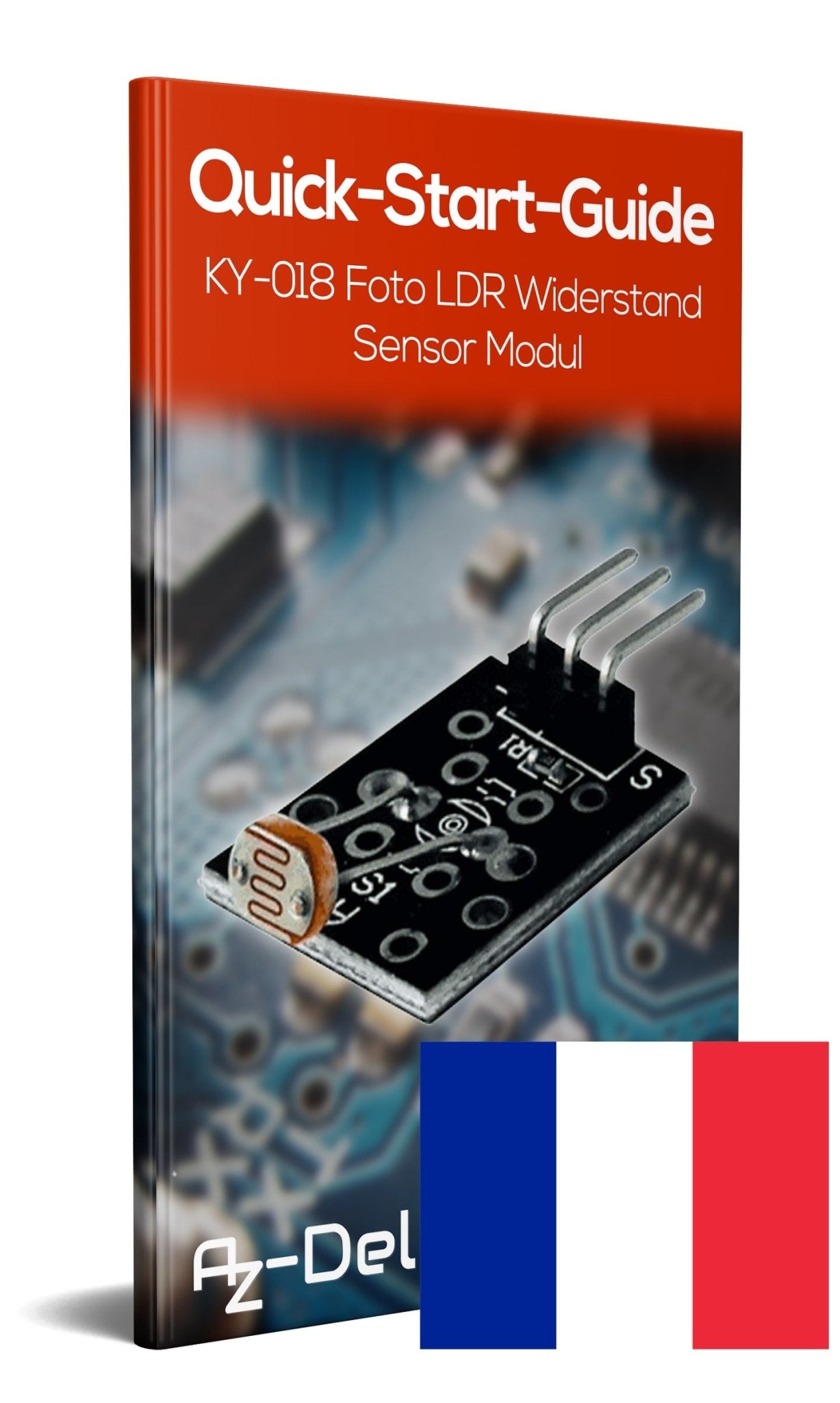 KY-018 Foto LDR Widerstand Diode Photo Resistor Sensor - AZ-Delivery