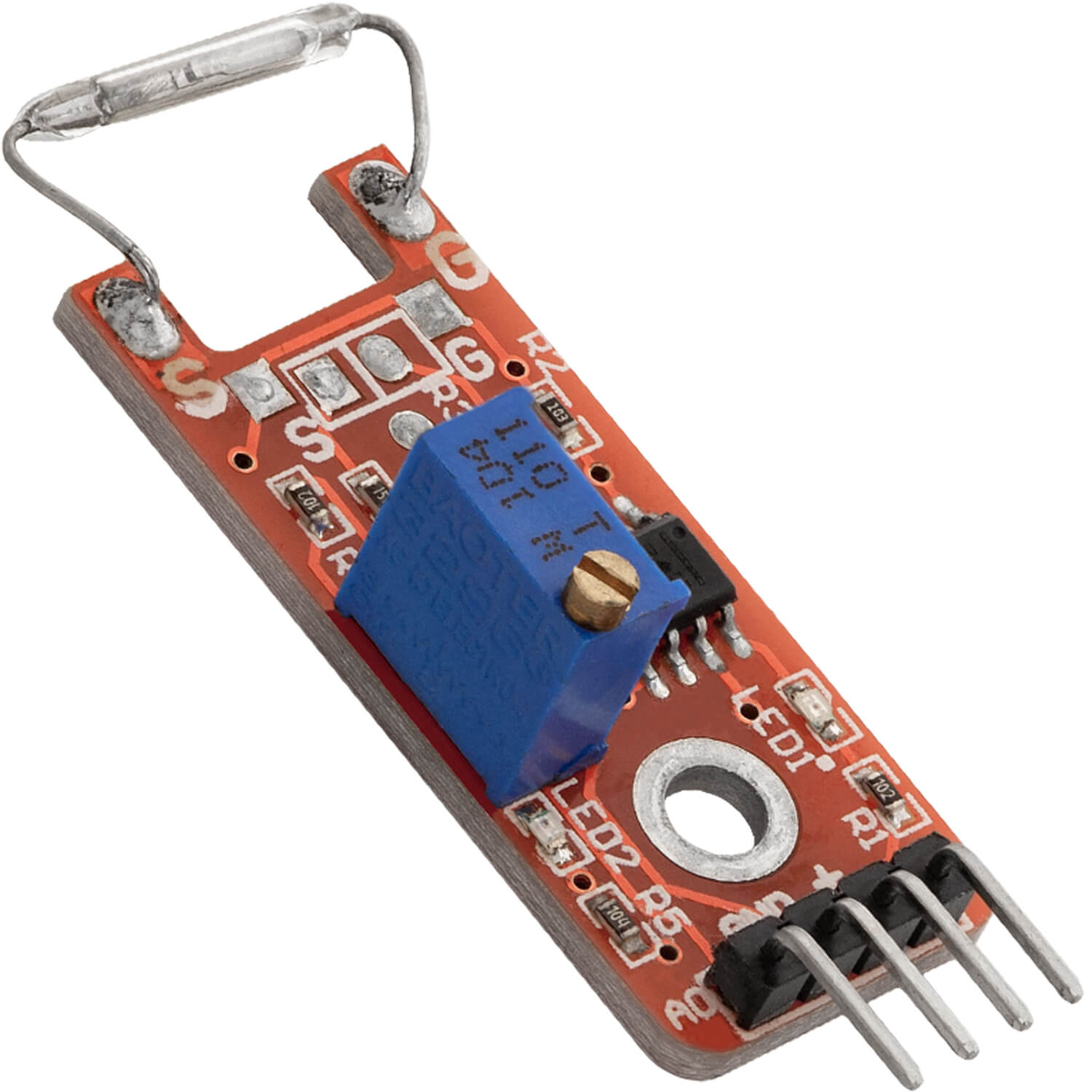 KY-021 Magnet Switch Mini Magnet Reed Module Sensor