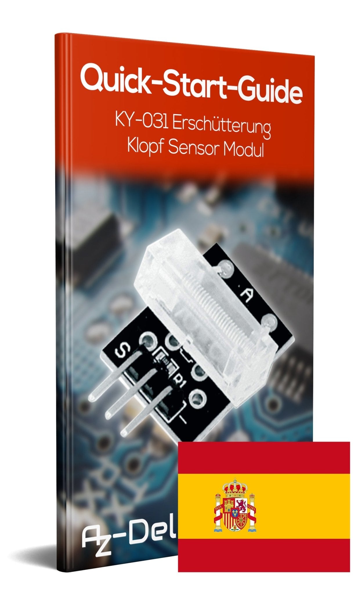 KY-031 Erschütterung Klopf Sensor Modul Kollisionsensor - AZ-Delivery