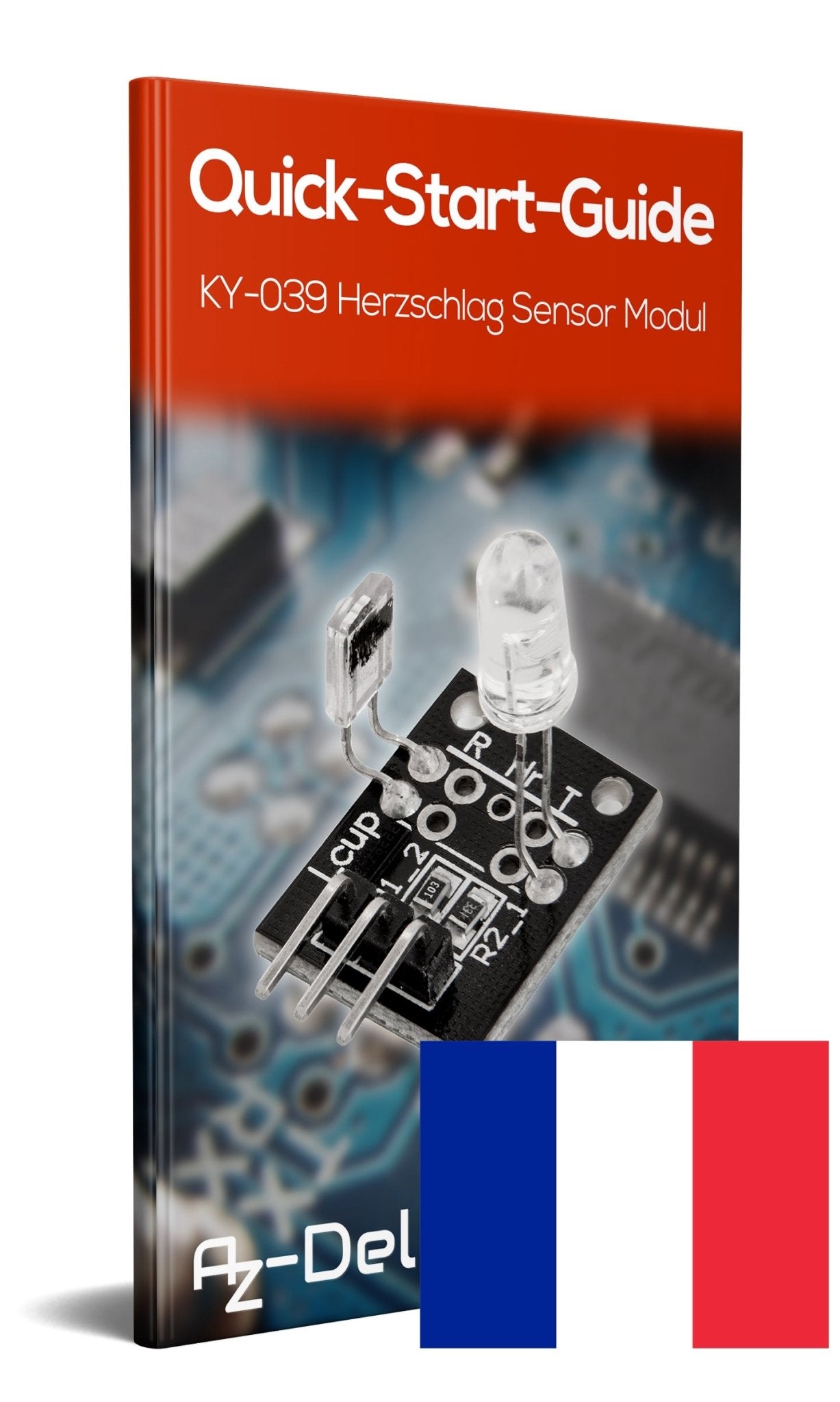 KY-039 Herzschlag Sensor Modul Finger Heartbeat Detektor - AZ-Delivery