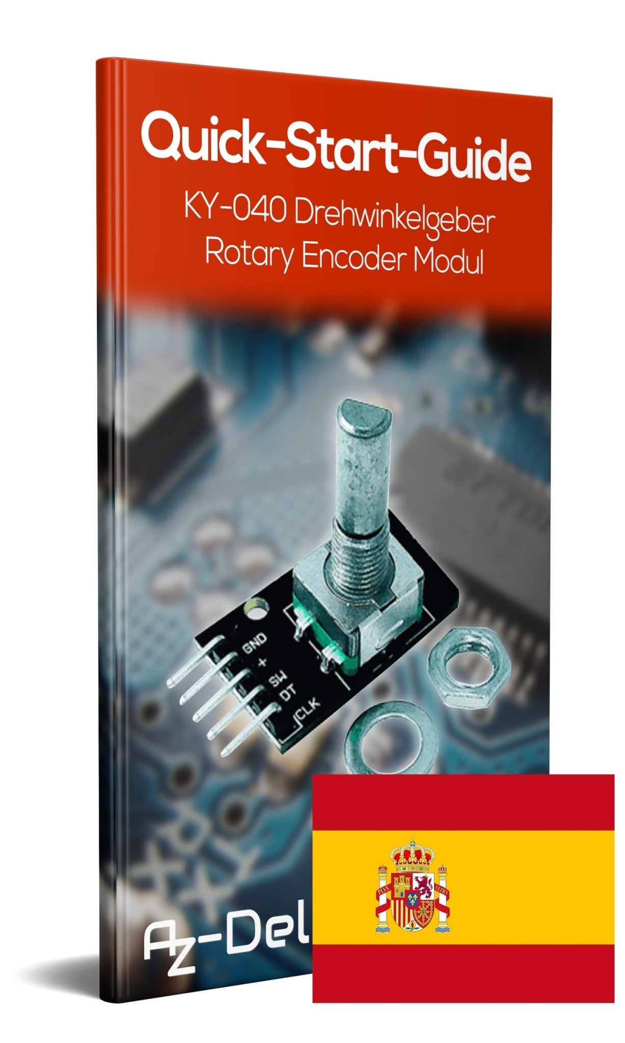 KY-040 Drehwinkelgeber Drehgeber Rotary Encoder Modul - AZ-Delivery
