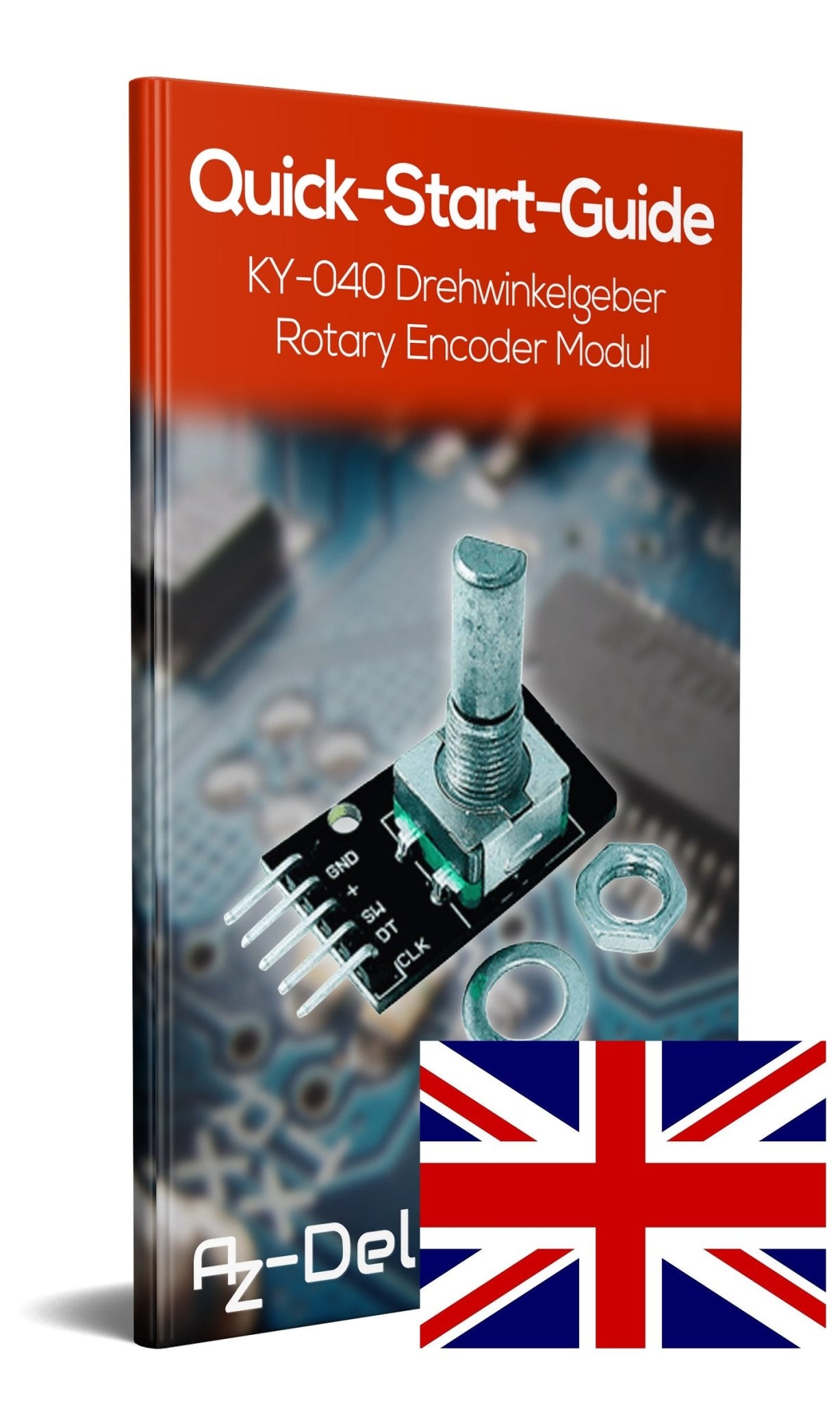 KY-040 Drehwinkelgeber Drehgeber Rotary Encoder Modul - AZ-Delivery