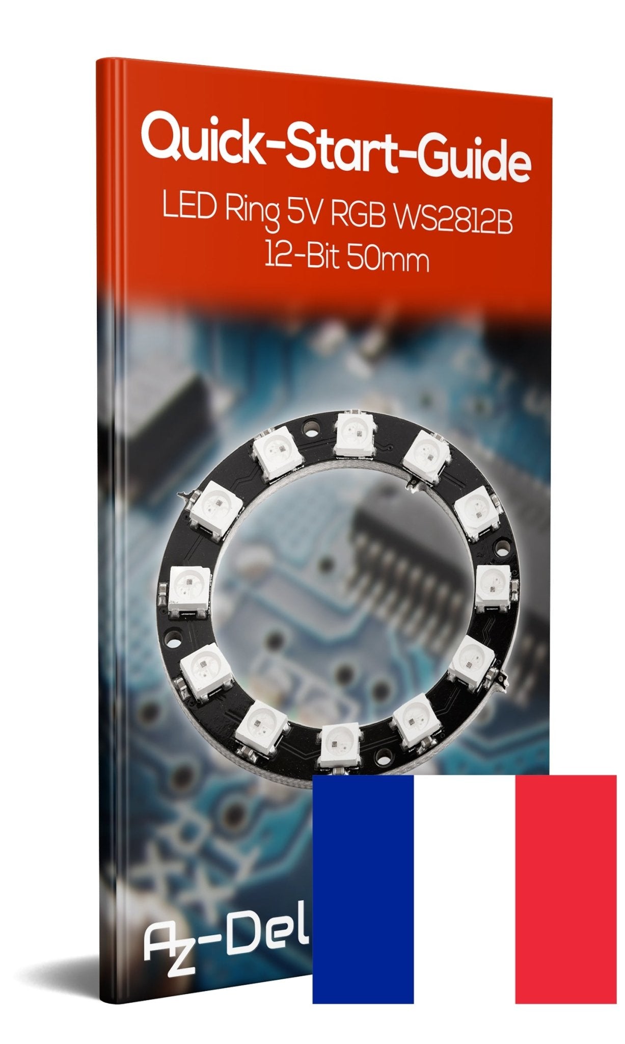 LED Ring 5V RGB WS2812B 12-Bit 50mm - AZ-Delivery