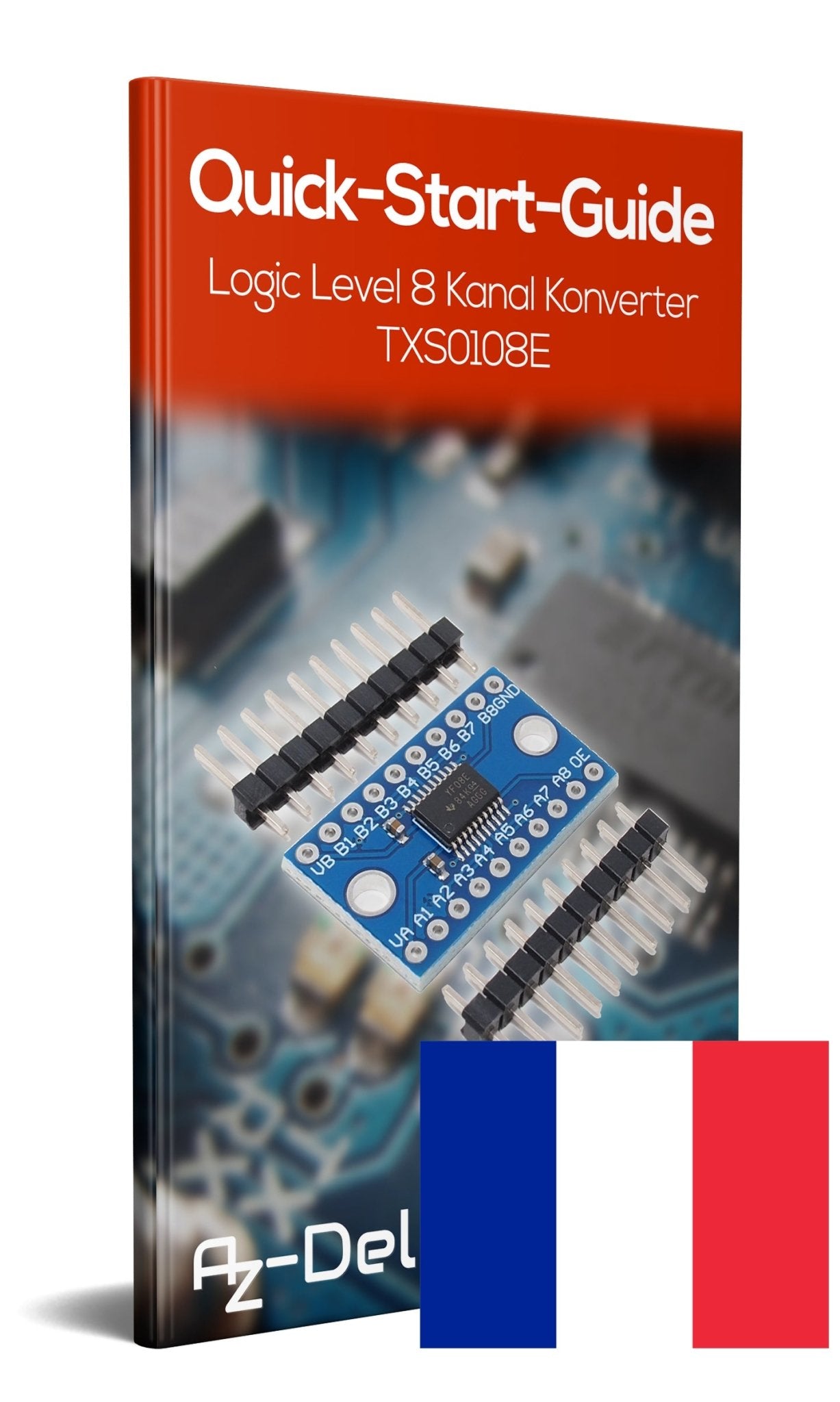 Logic Level Converter TXS0108E 8 Kanal für Arduino und Raspberry Pi - AZ-Delivery