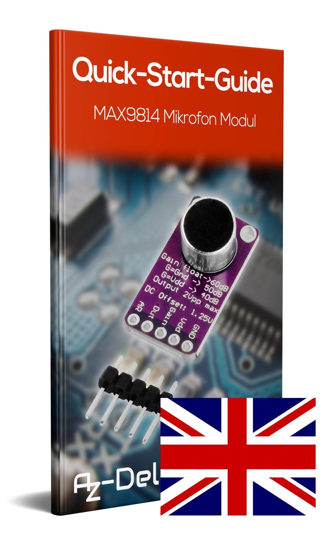 Max9814 Mikrofon - AZ-Delivery