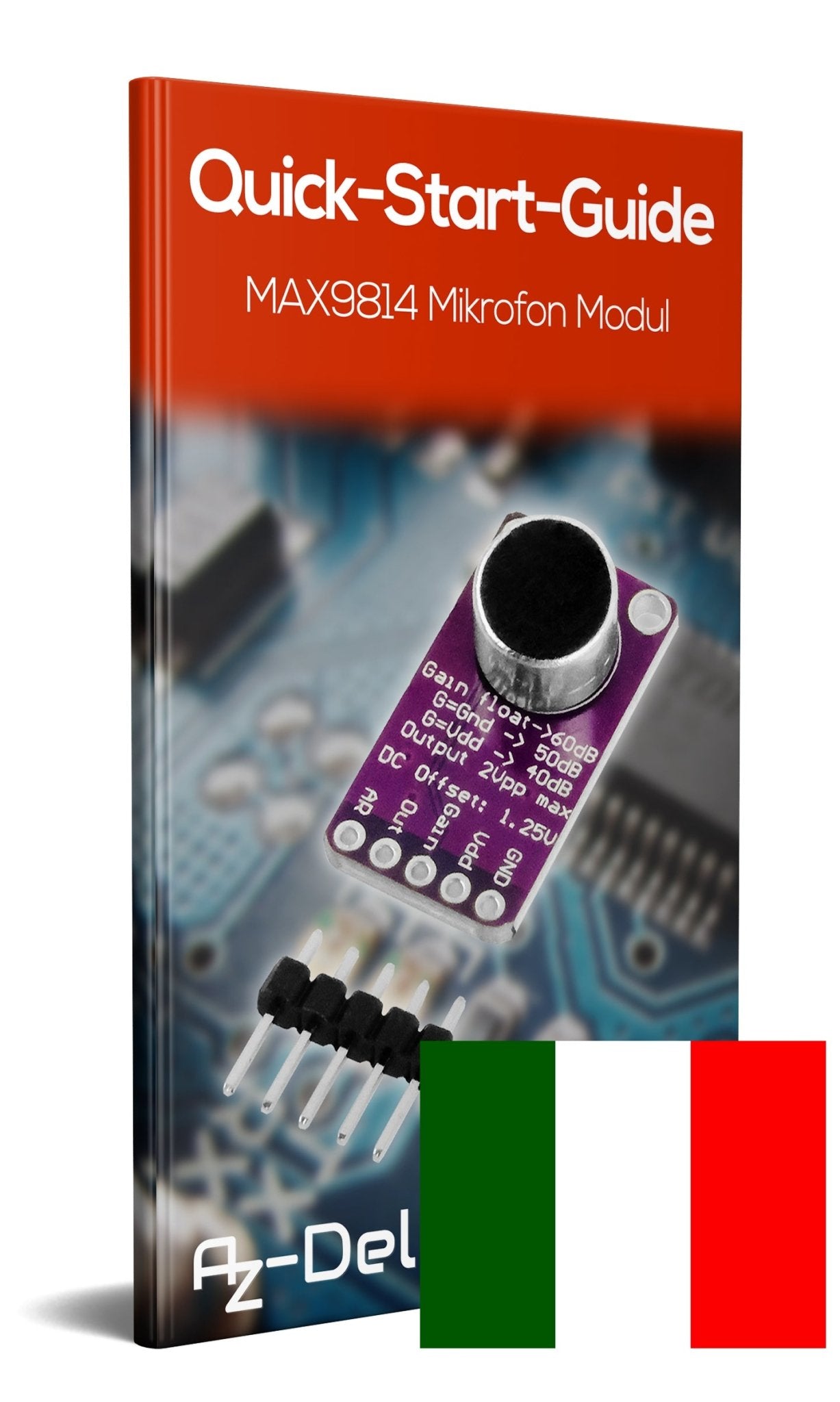 Max9814 Mikrofon - AZ-Delivery