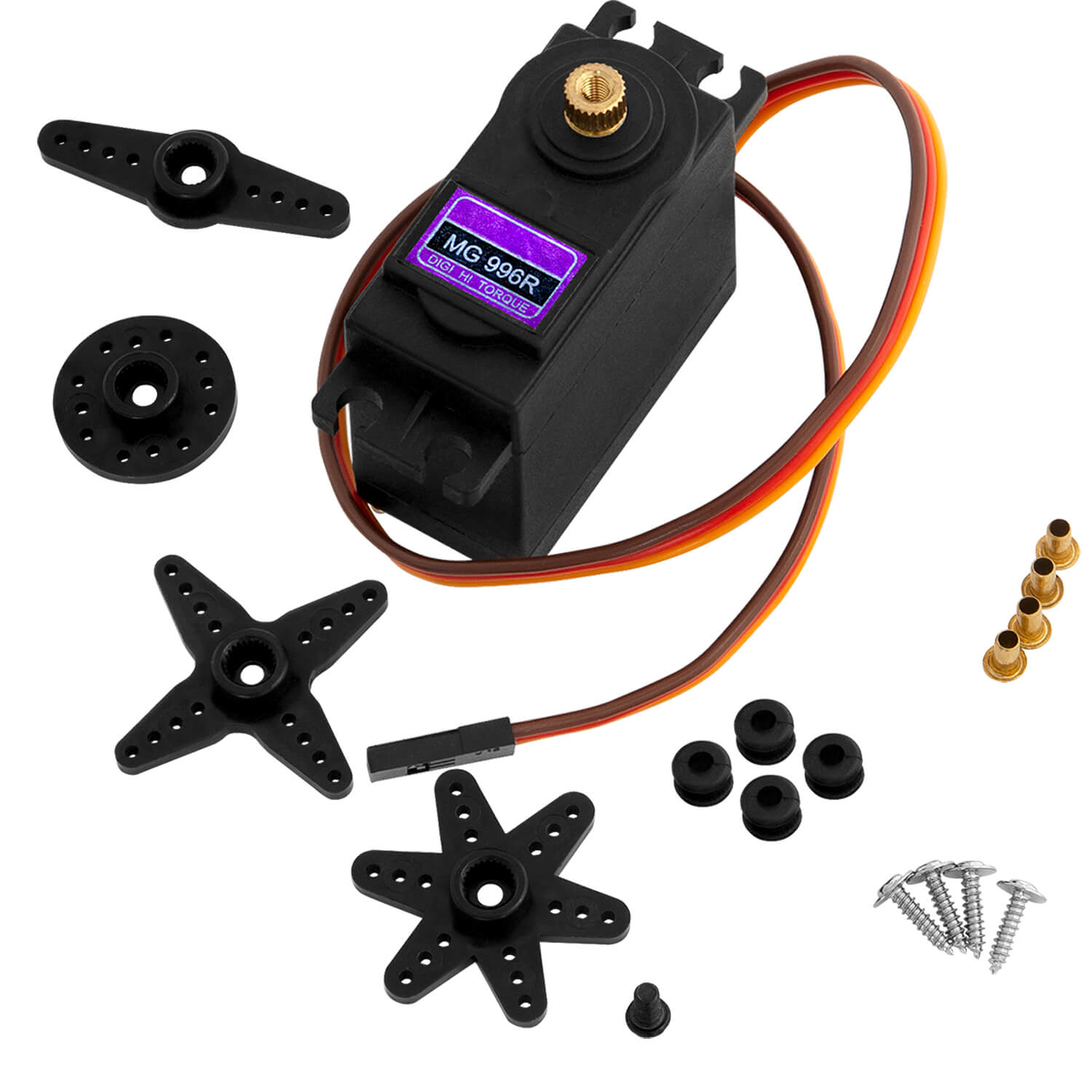 MG996R Micro Digital Servo Motor mit Metall Getriebe für RC Roboter Hubschrauber Flugzeug - AZ-Delivery