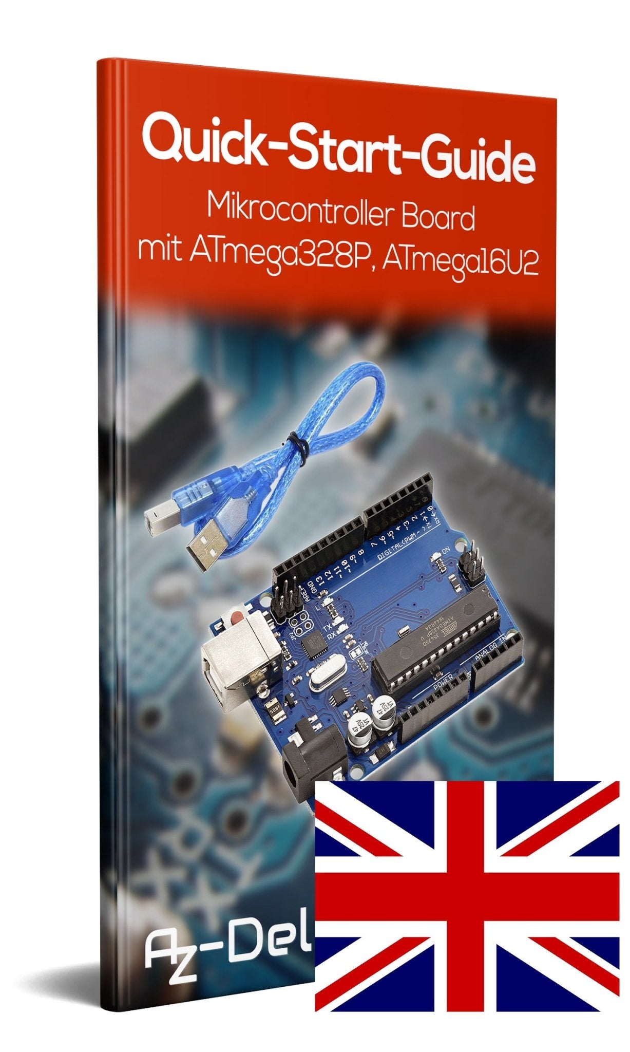 Mikrocontroller Board mit ATmega328P, ATmega16U2 - AZ-Delivery