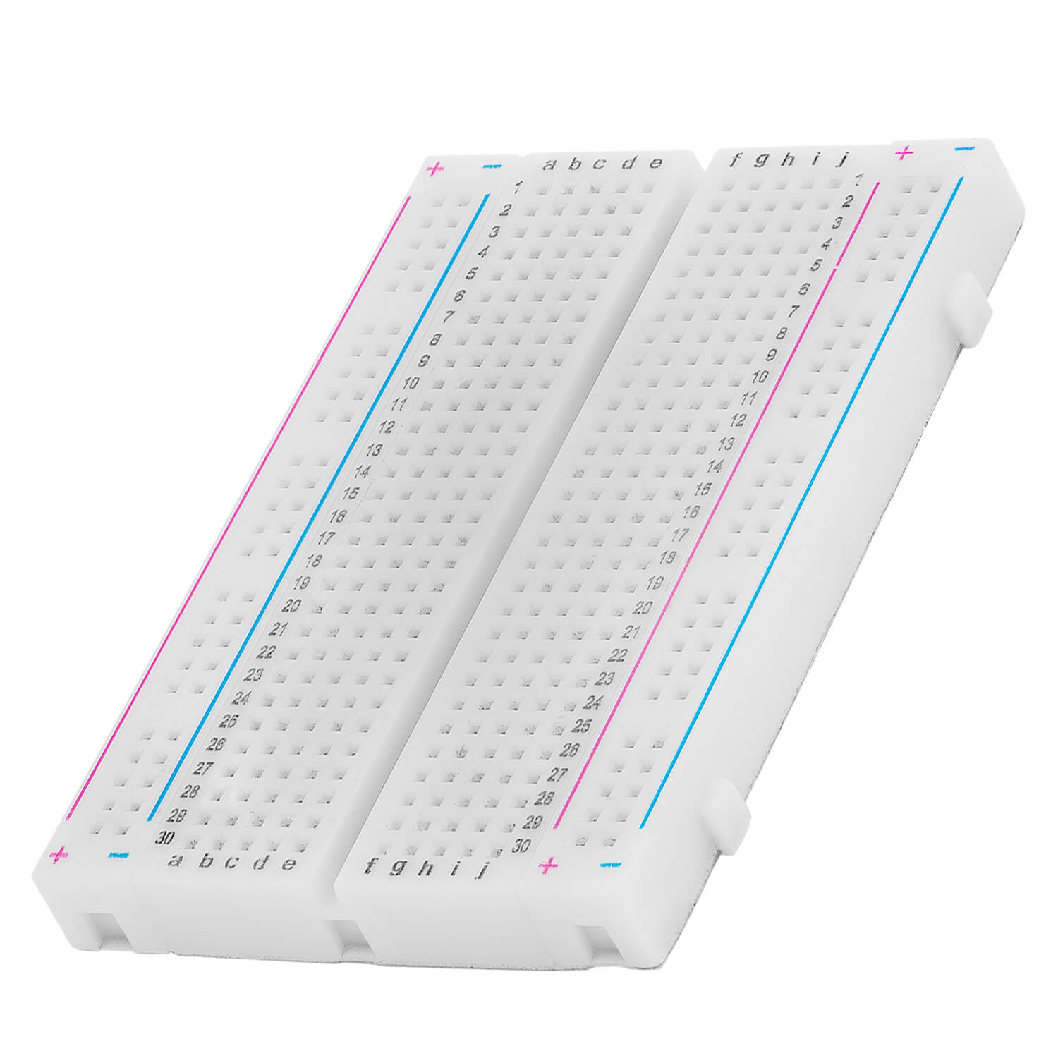 Mini Breadboard 400 Pin mit 4 Stromschienen für Jumper Kabel - AZ-Delivery