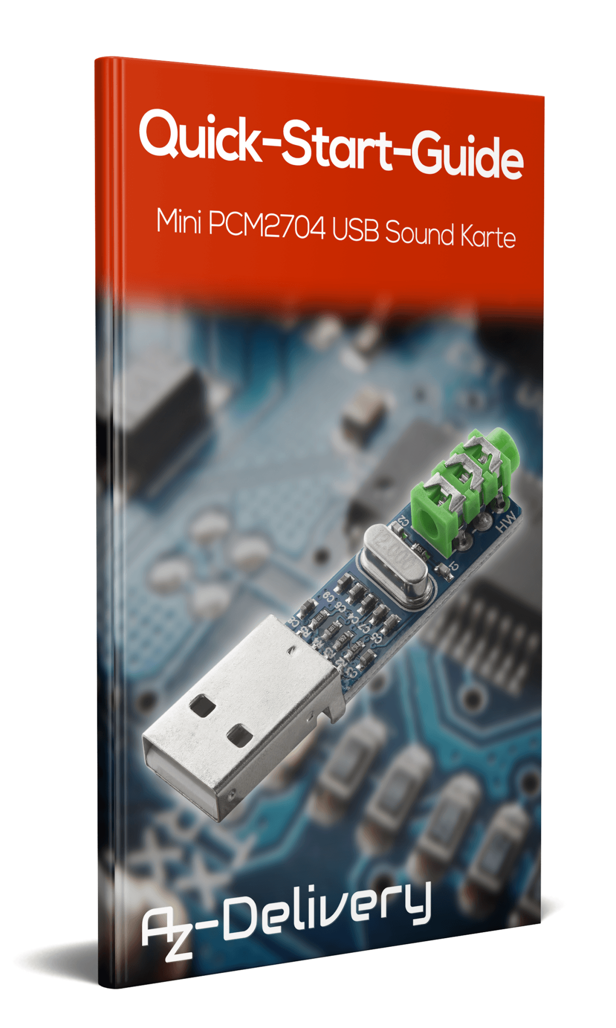 Mini PCM2704 USB Sound Karte DAC Decoder Board DV 5V für Raspberry Pi - AZ-Delivery