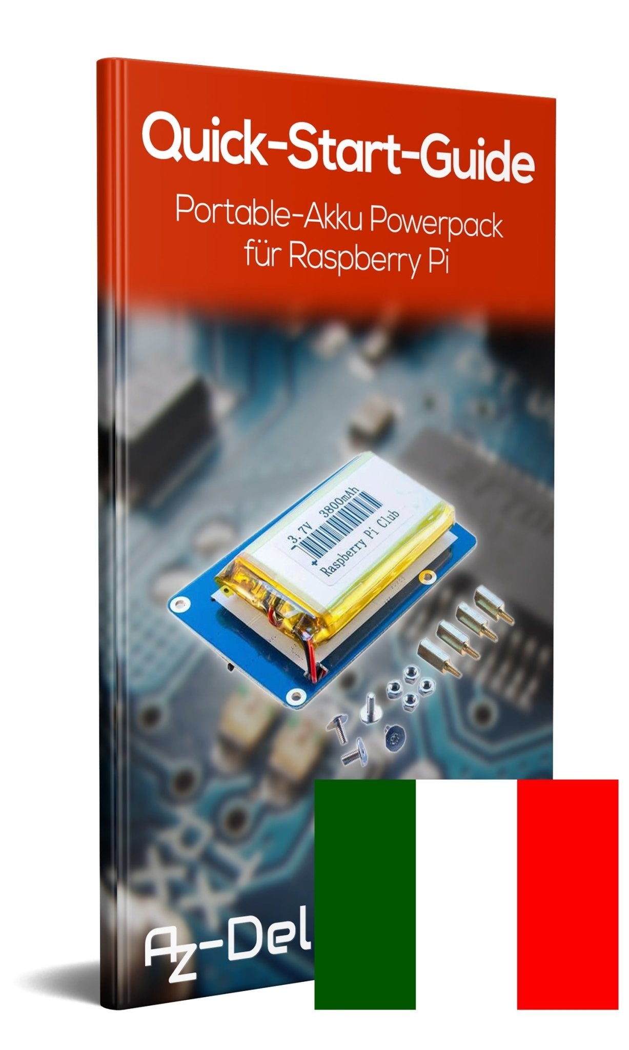 Portable-Akku Powerpack für Raspberry Pi - AZ-Delivery