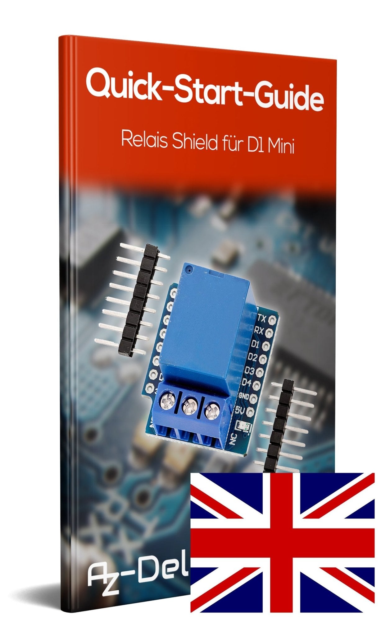 Relais Shield für D1Mini - AZ-Delivery