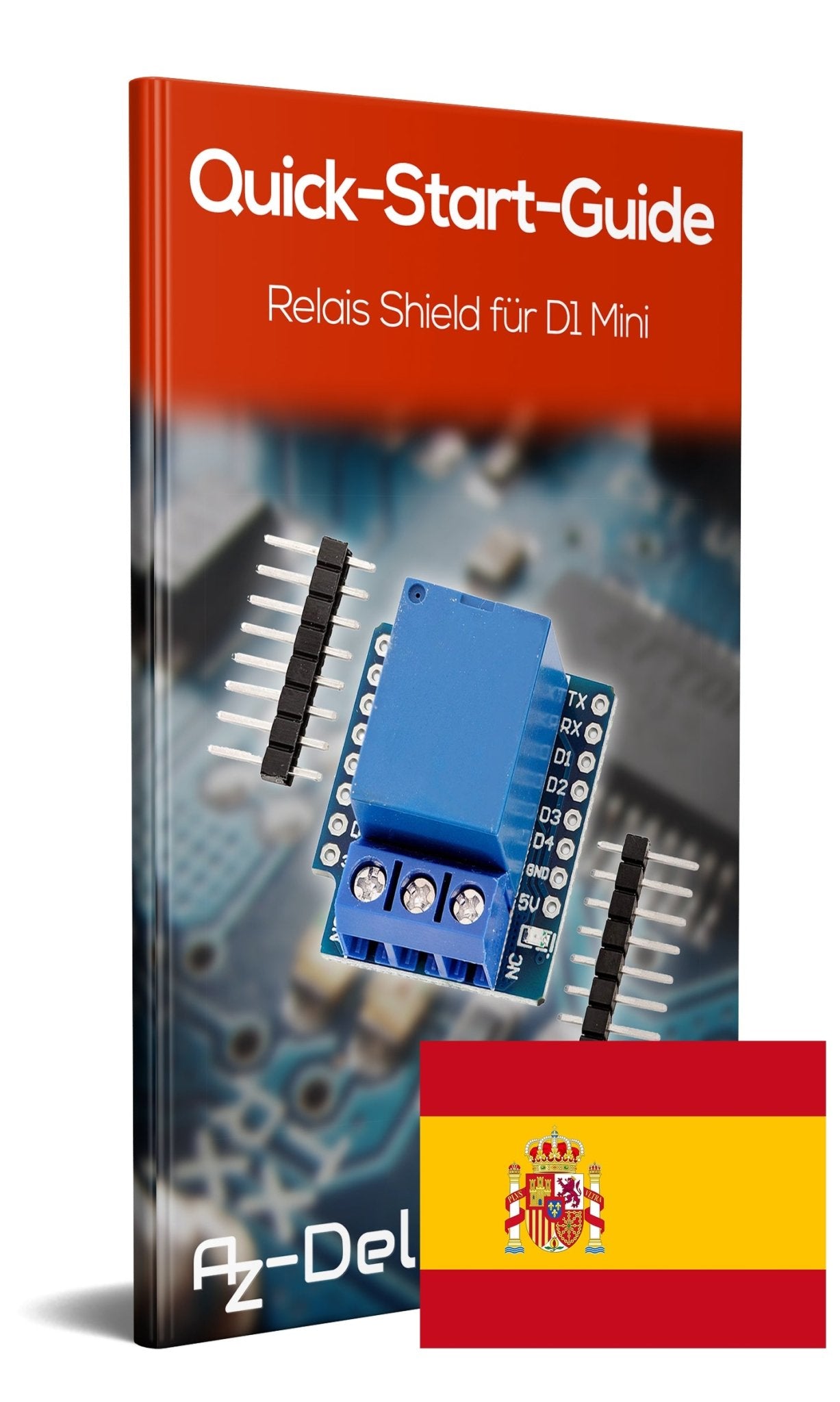 Relais Shield für D1Mini - AZ-Delivery