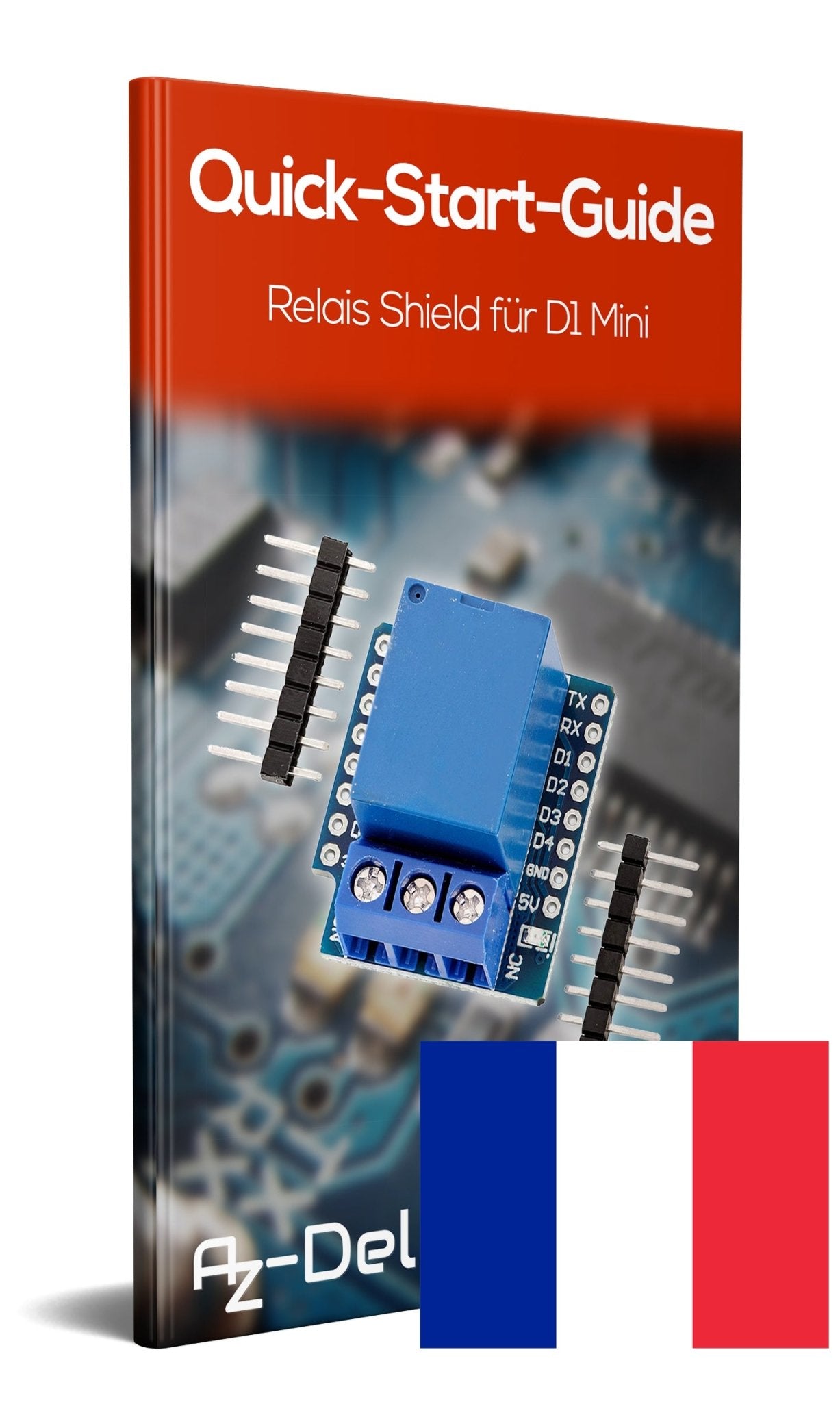 Relais Shield für D1Mini - AZ-Delivery