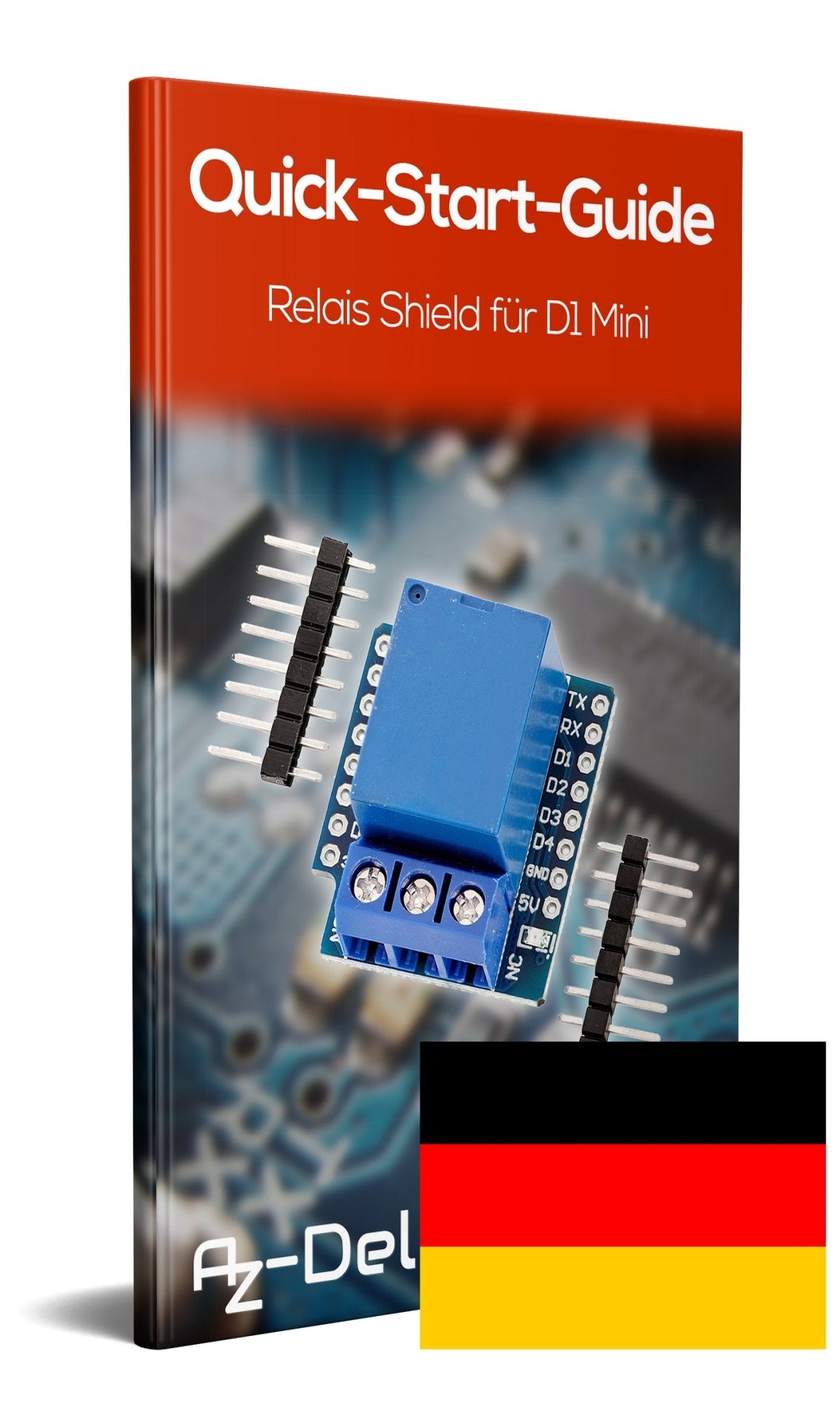 Relais Shield für D1Mini - AZ-Delivery