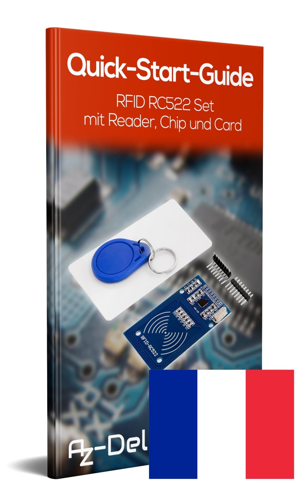 RFID Kit RC522 mit Reader, Chip und Card für Raspberry Pi (13,56MHz) - AZ-Delivery