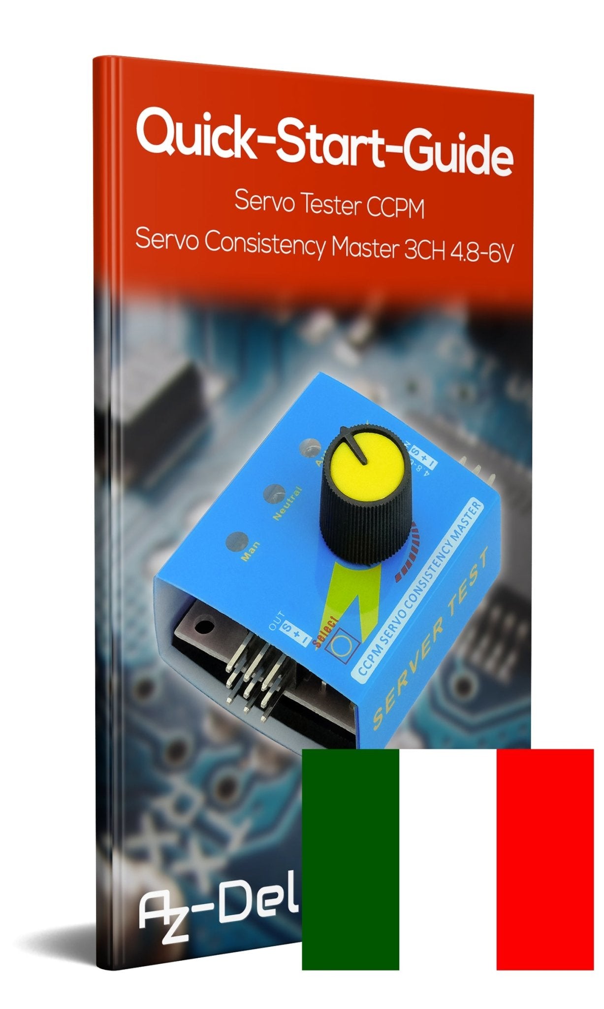 Servo Tester CCPM Servo Consistency Master 3CH 4.8-6V - AZ-Delivery