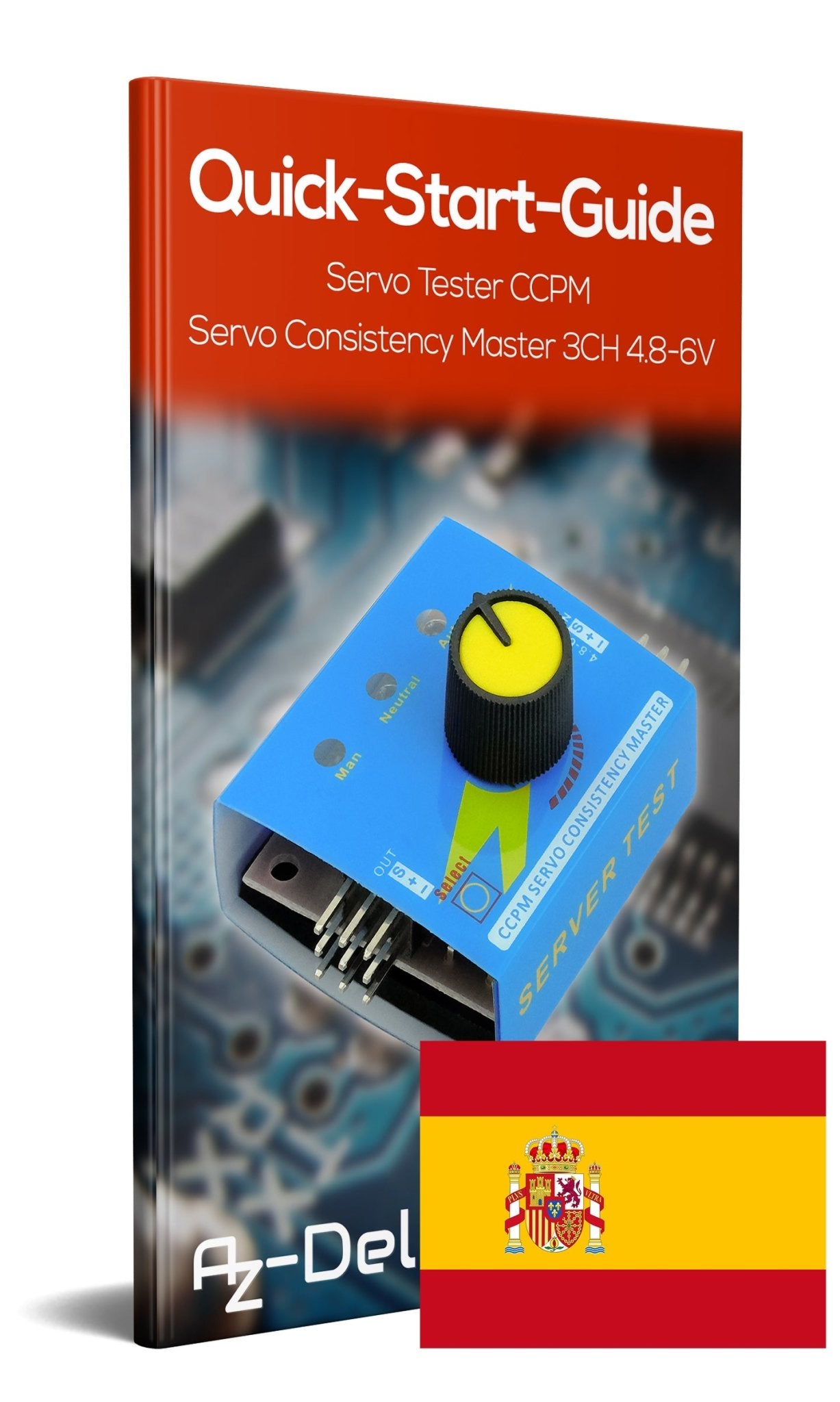 Servo Tester CCPM Servo Consistency Master 3CH 4.8-6V - AZ-Delivery