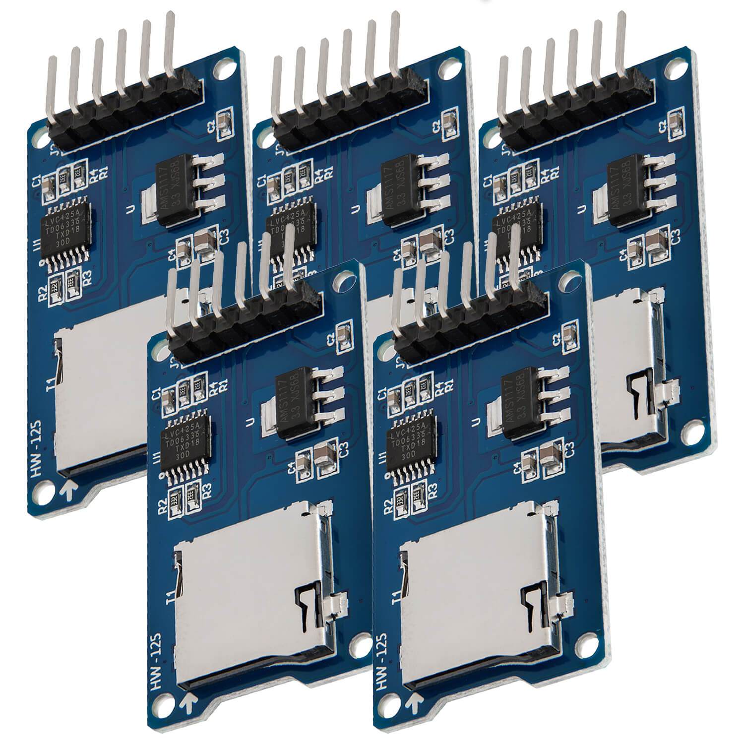 SPI Reader Micro Speicher SD TF Karte Memory Card Shield Modul - AZ-Delivery