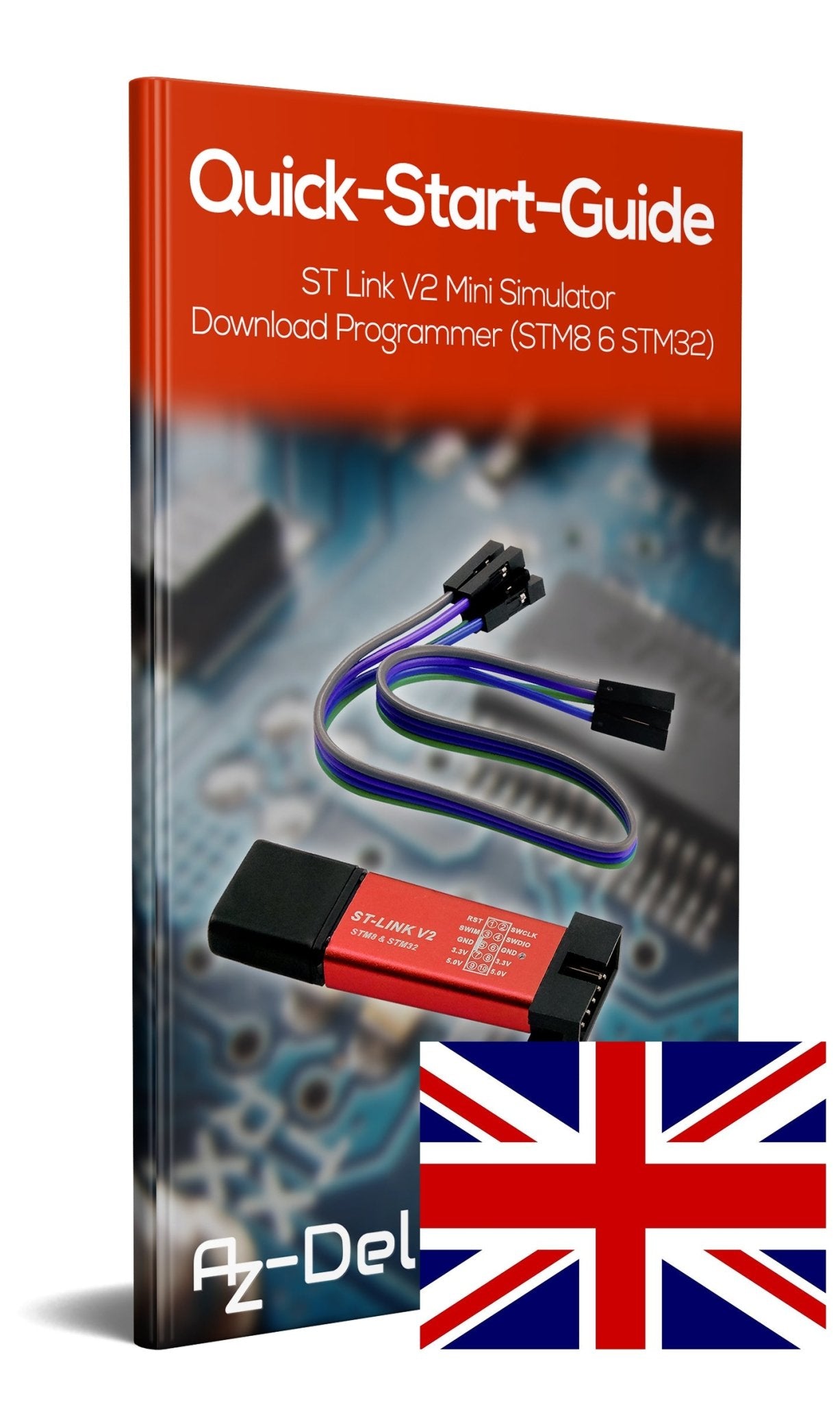 ST Link V2 Mini Simulator Download Programmer (STM8 6 STM32) - AZ-Delivery