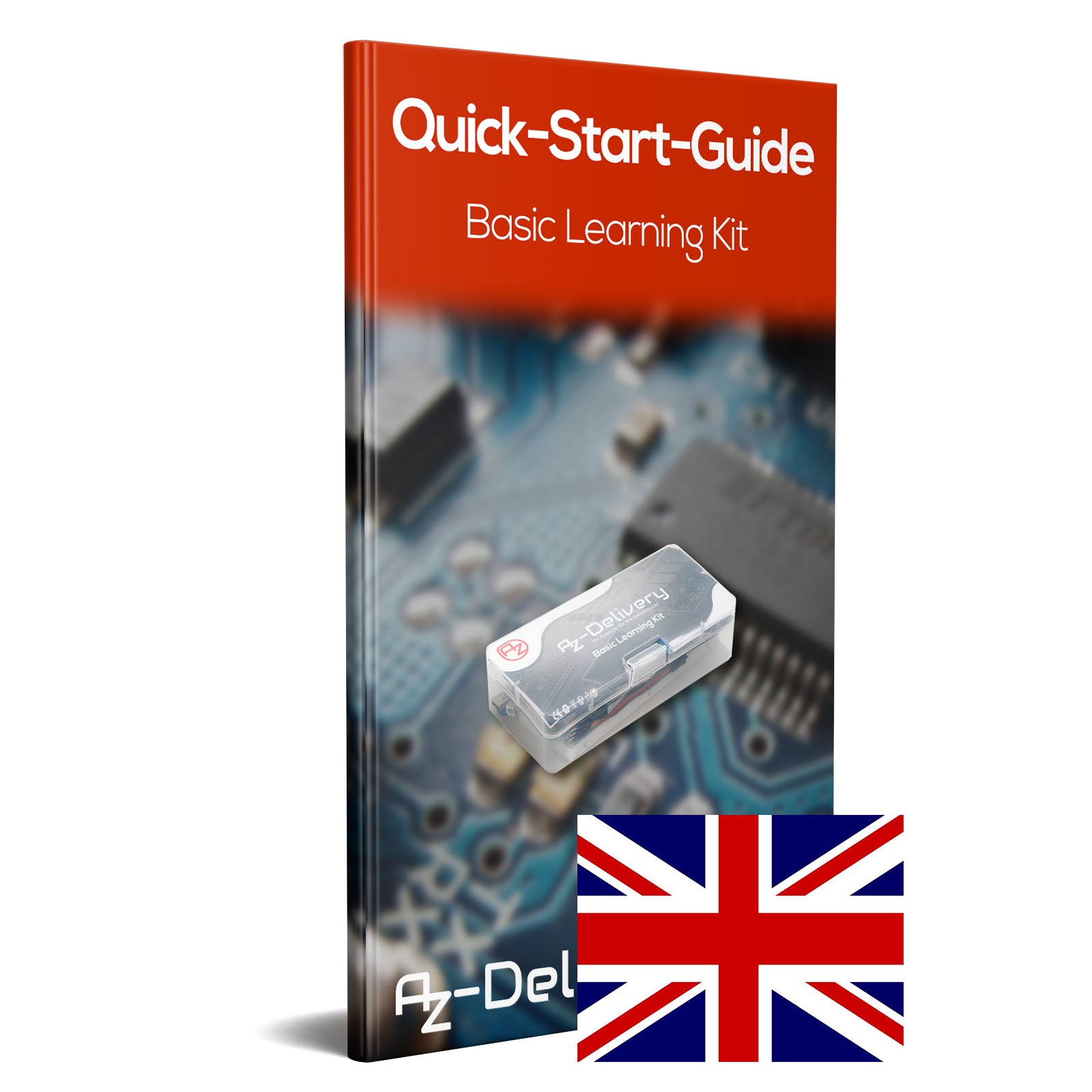 Starter Kit mit Widerständen, Stromversorgungsmodul und Gleichstrommotor, Sensoren uvm. kompatibel mit Arduino - AZ-Delivery