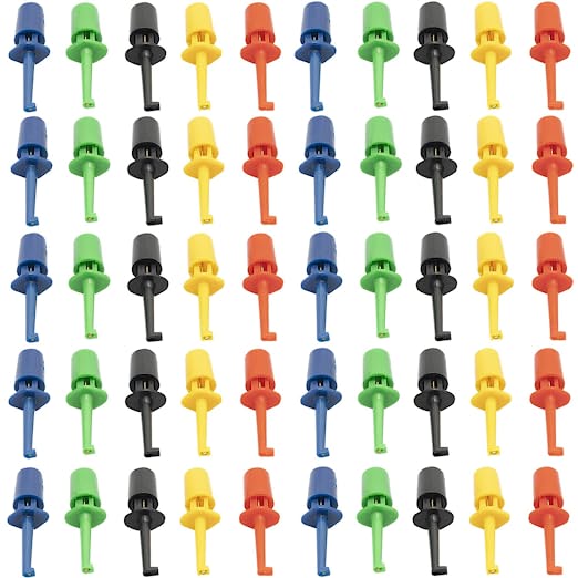 Testhaken Clips Probe Testleitungen Kit für elektronische Tests kompatibel mit Dupont Stiftleiste - AZ-Delivery