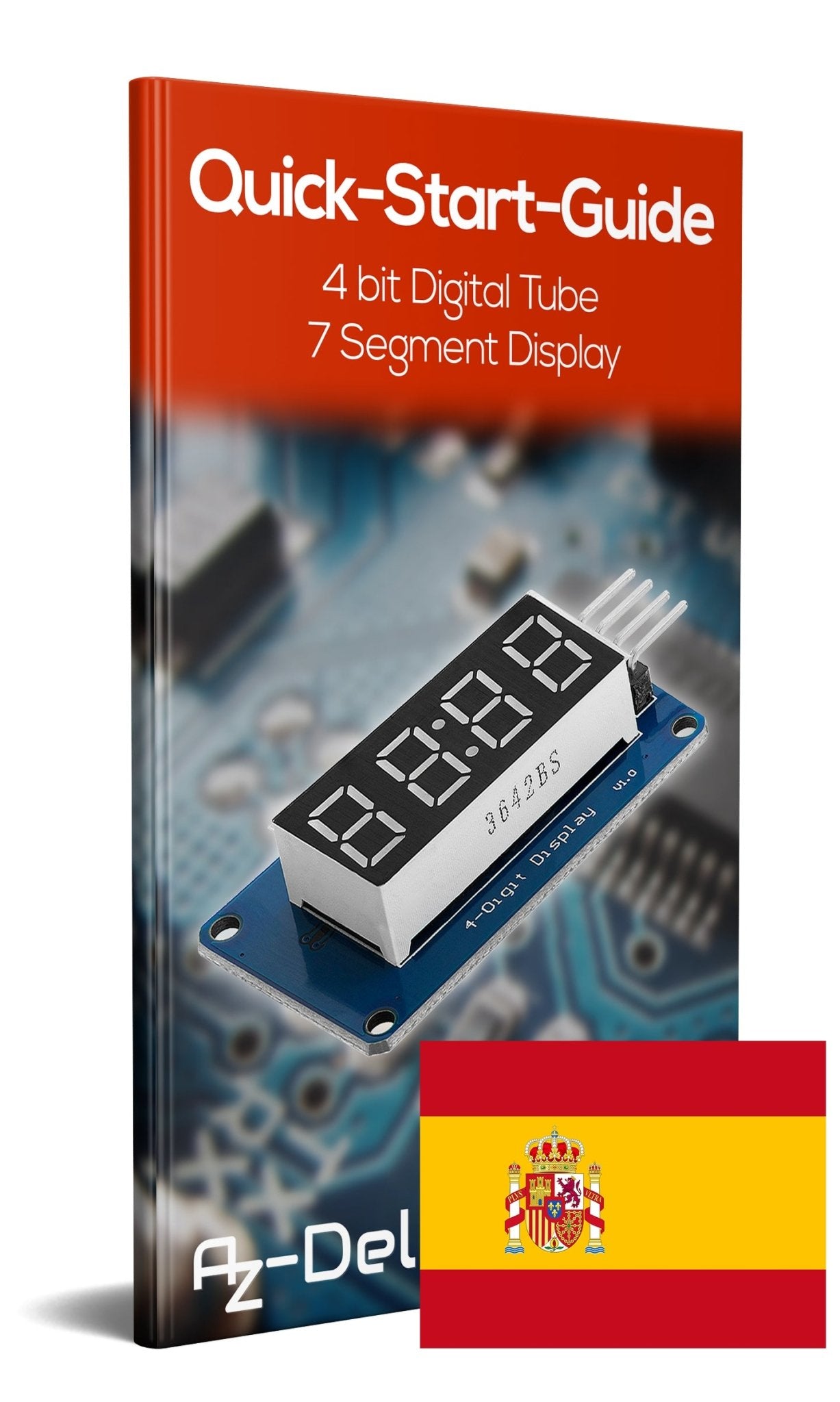 TM1637 4 Digit 7-Segment Display Modul - AZ-Delivery