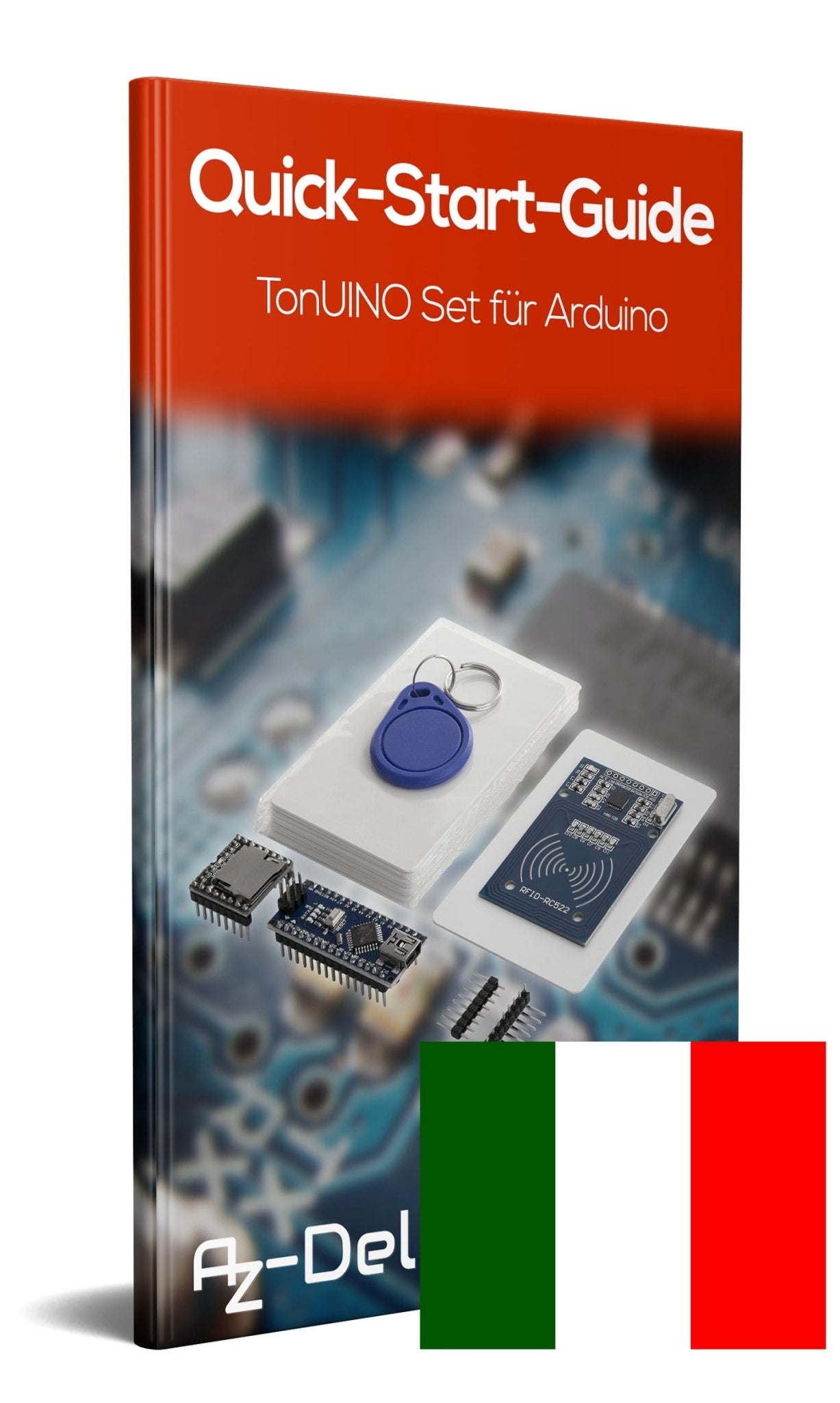 TonUINO Set (Mp3 Player, Nano V3.0, RFID Kit und 10 x 13,56 MHz RFID Karten) - AZ-Delivery