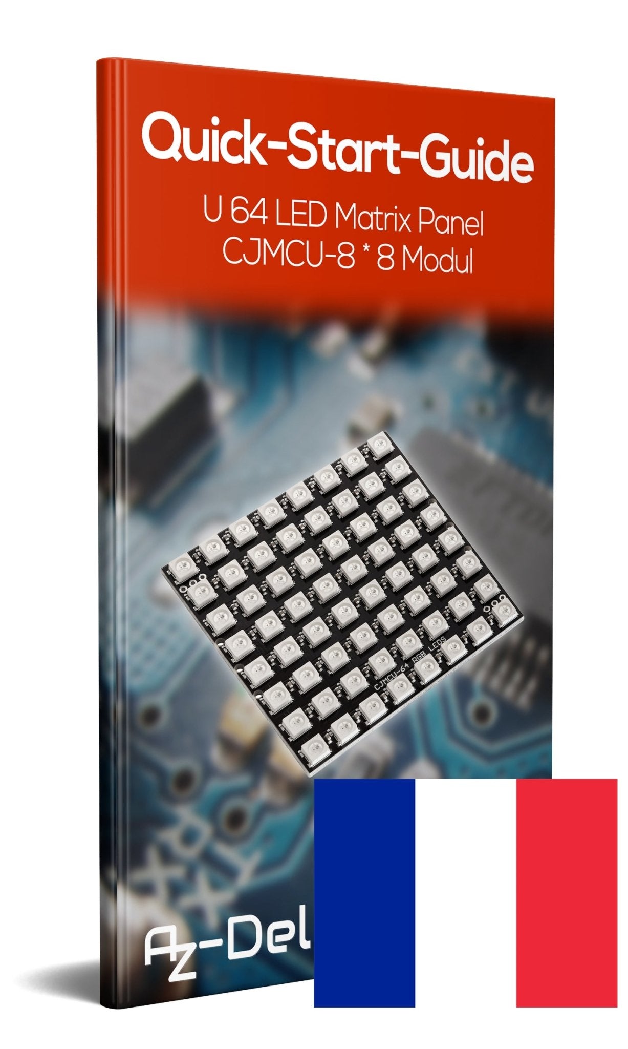 U 64 LED Matrix Panel CJMCU-8x8 Modul für Raspberry Pi - AZ-Delivery