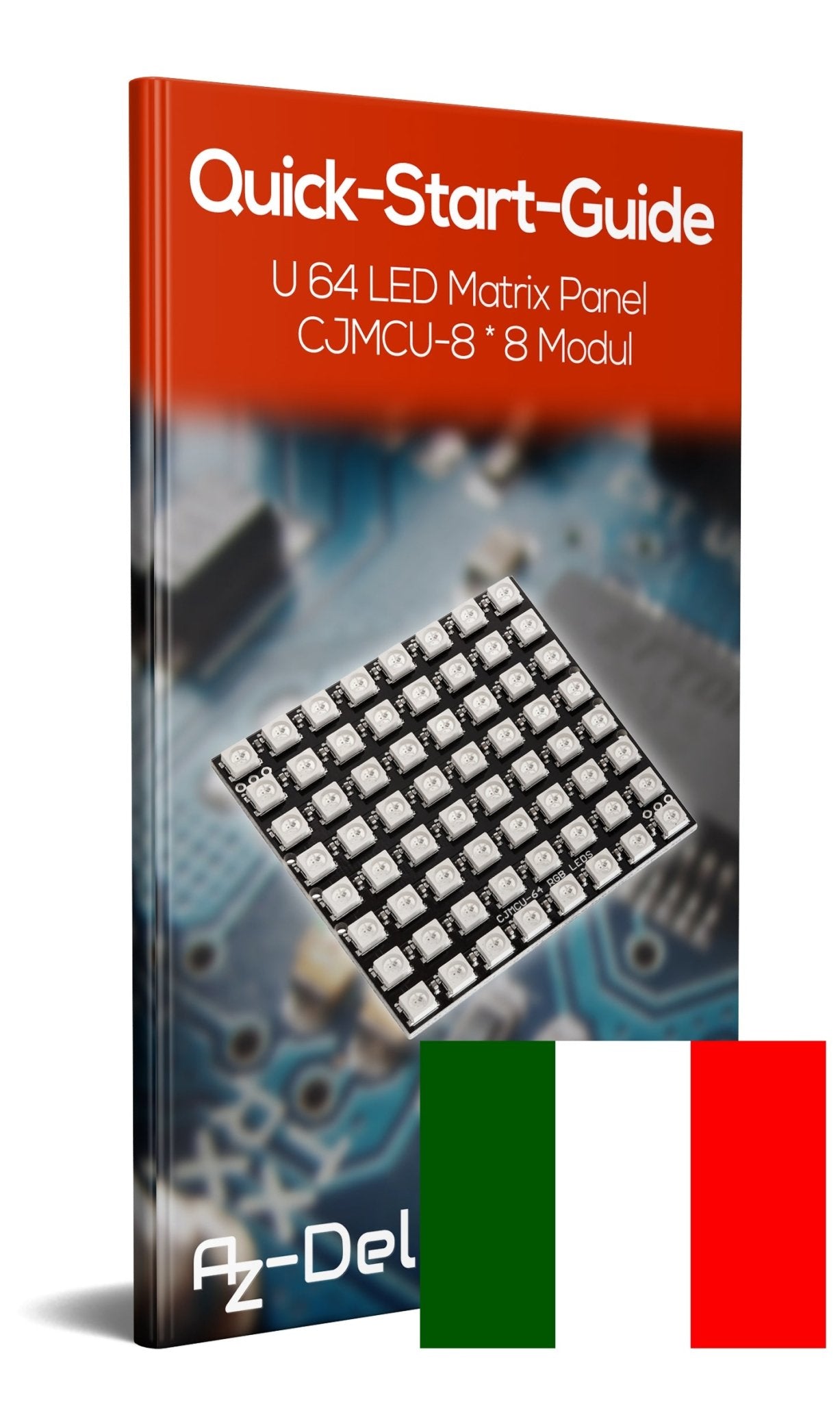 U 64 LED Matrix Panel CJMCU-8x8 Modul für Raspberry Pi - AZ-Delivery