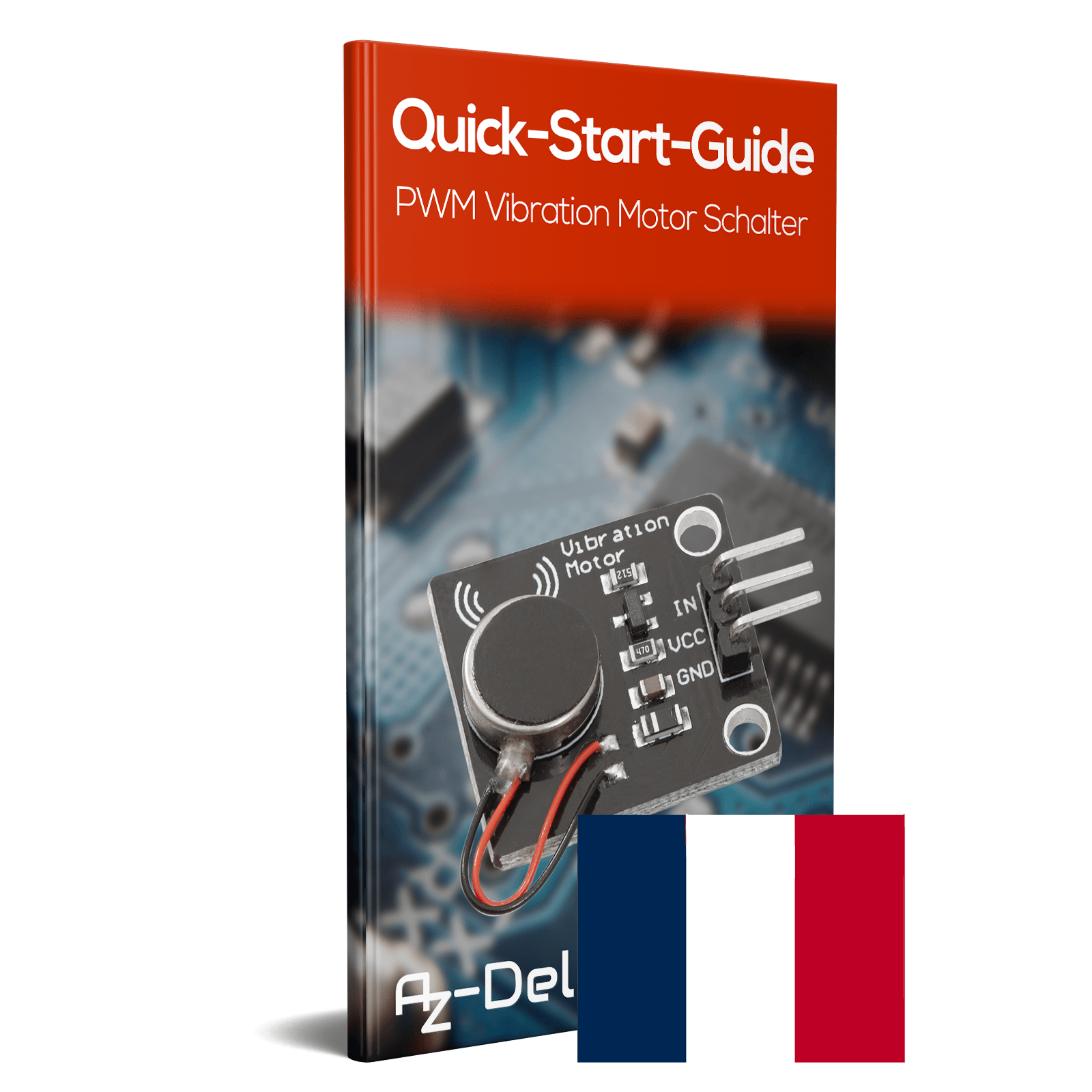 Vibrationsmotor Modul mit hoher Intensität Vibration Modul DC Motor Signalwandler gesteuert durch PWM - AZ-Delivery