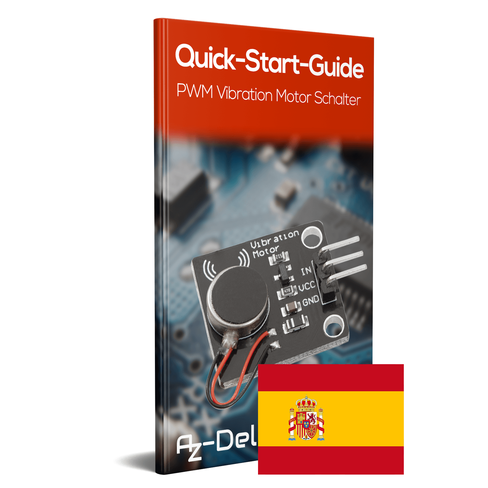 Vibrationsmotor Modul mit hoher Intensität Vibration Modul DC Motor Signalwandler gesteuert durch PWM - AZ-Delivery