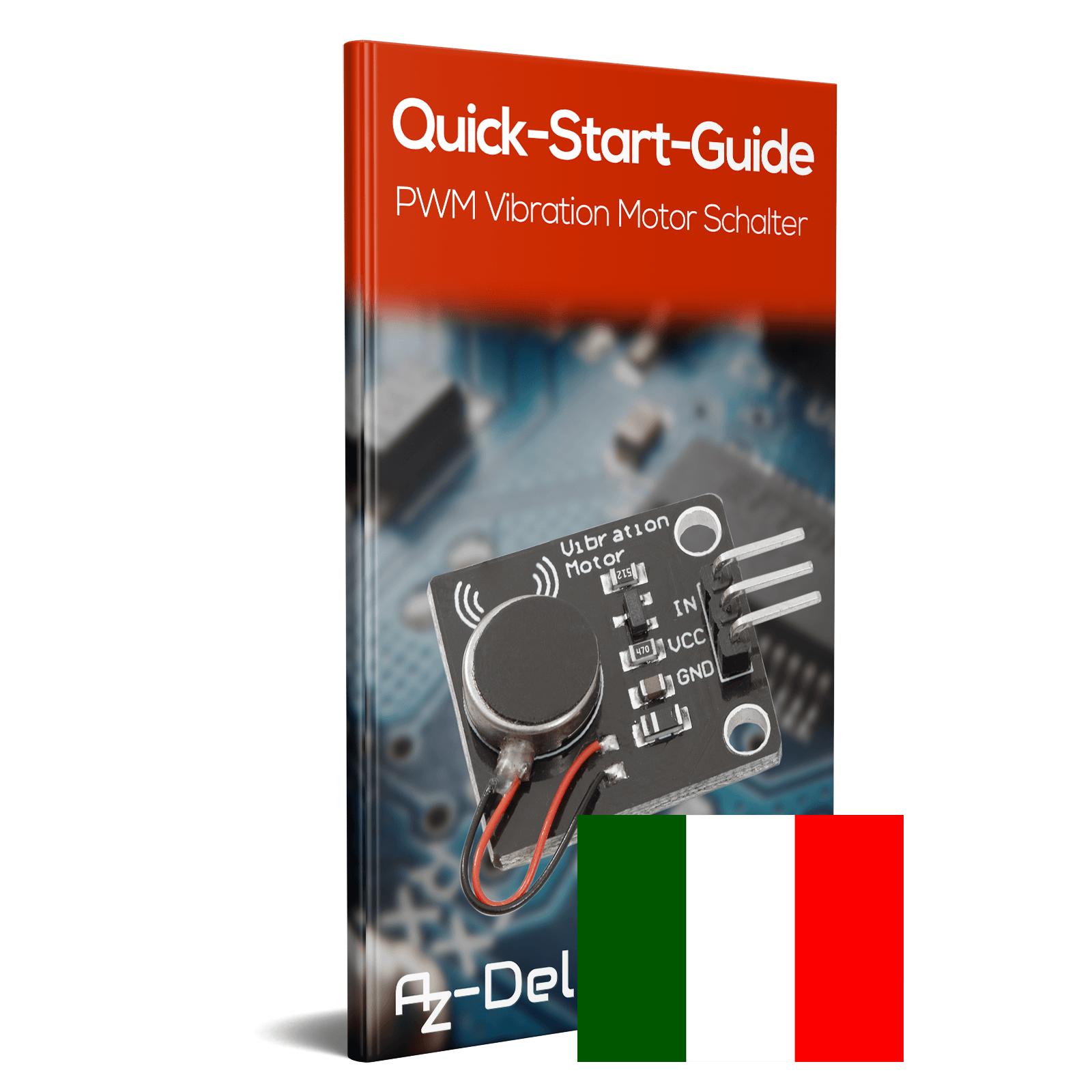 Vibrationsmotor Modul mit hoher Intensität Vibration Modul DC Motor Signalwandler gesteuert durch PWM - AZ-Delivery