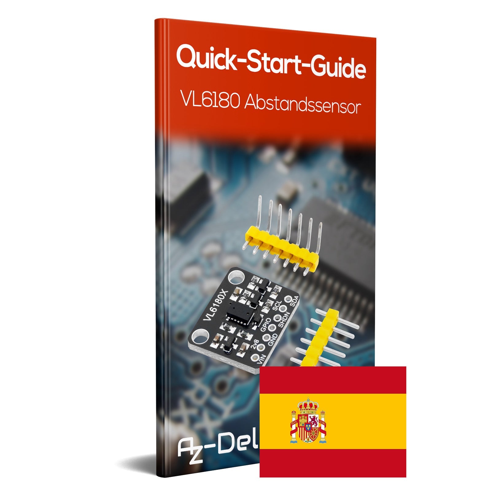 VL6180X ToF Hochpräzisions-Entfernungsmesser Sensormodul mit Proximity-Gesten-Abstandserkennung 3-5V - AZ-Delivery