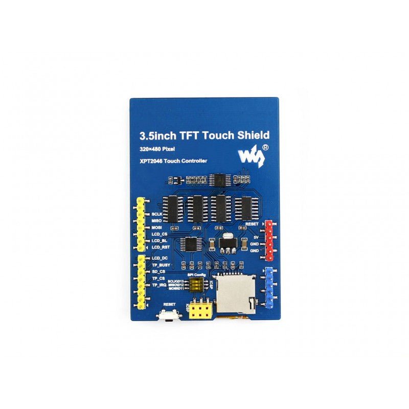 Waveshare - 3,5" TFT Touch Shield Display kompatibel mit Arduino - AZ-Delivery