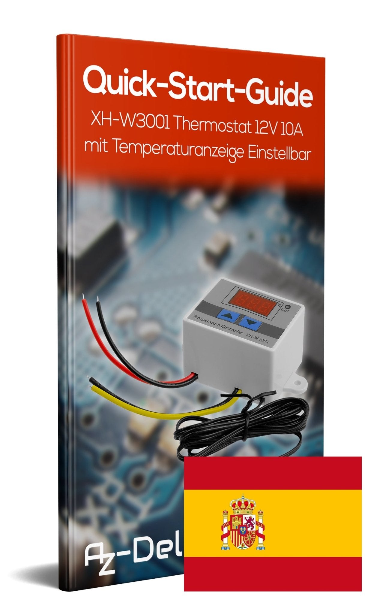 XH-W3001 Thermostat 12V mit Temperaturanzeige, -50°C bis 110 °C - AZ-Delivery