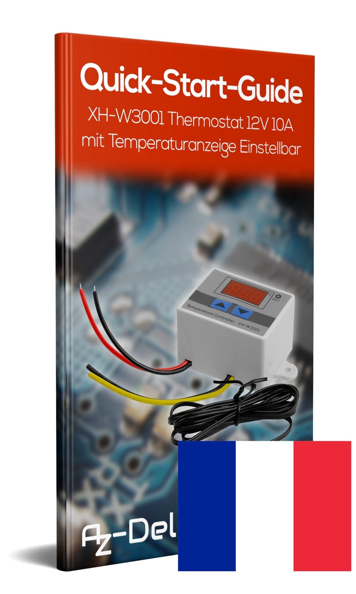XH-W3001 Thermostat 12V mit Temperaturanzeige, -50°C bis 110 °C - AZ-Delivery