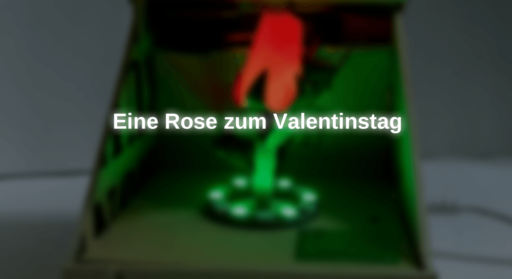 Eine Rose zum Valentinstag - AZ-Delivery