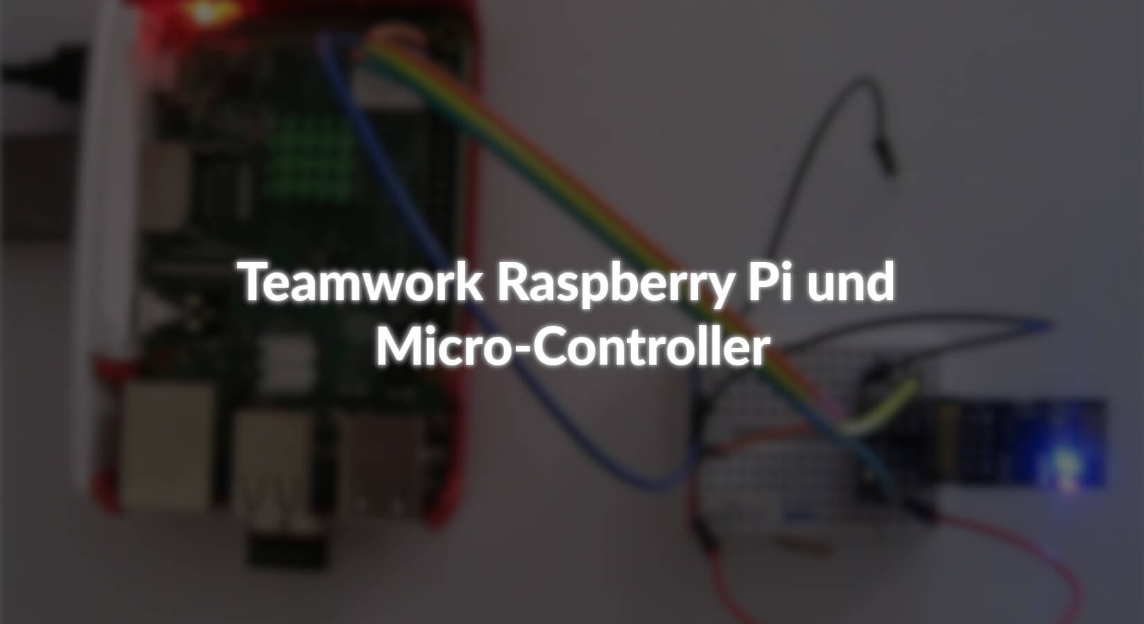 Teamwork Raspberry Pi und Micro-Controller