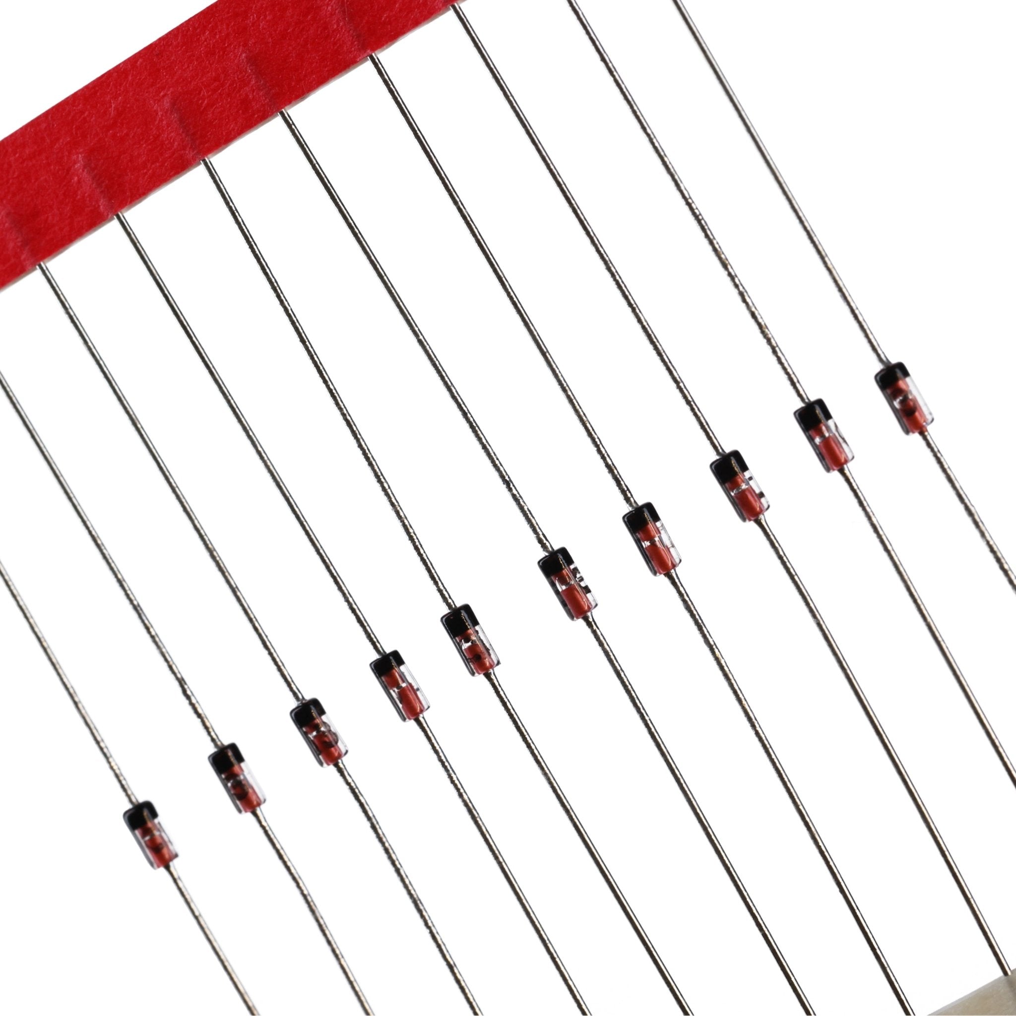 300 teiliges Zener Dioden Set - 30 Werte 0.5W Zener Dioden Sortiment mit 2V bis 39V - Sperrdioden für Spannungsregelung und Überspannungsschutz - AZ - Delivery
